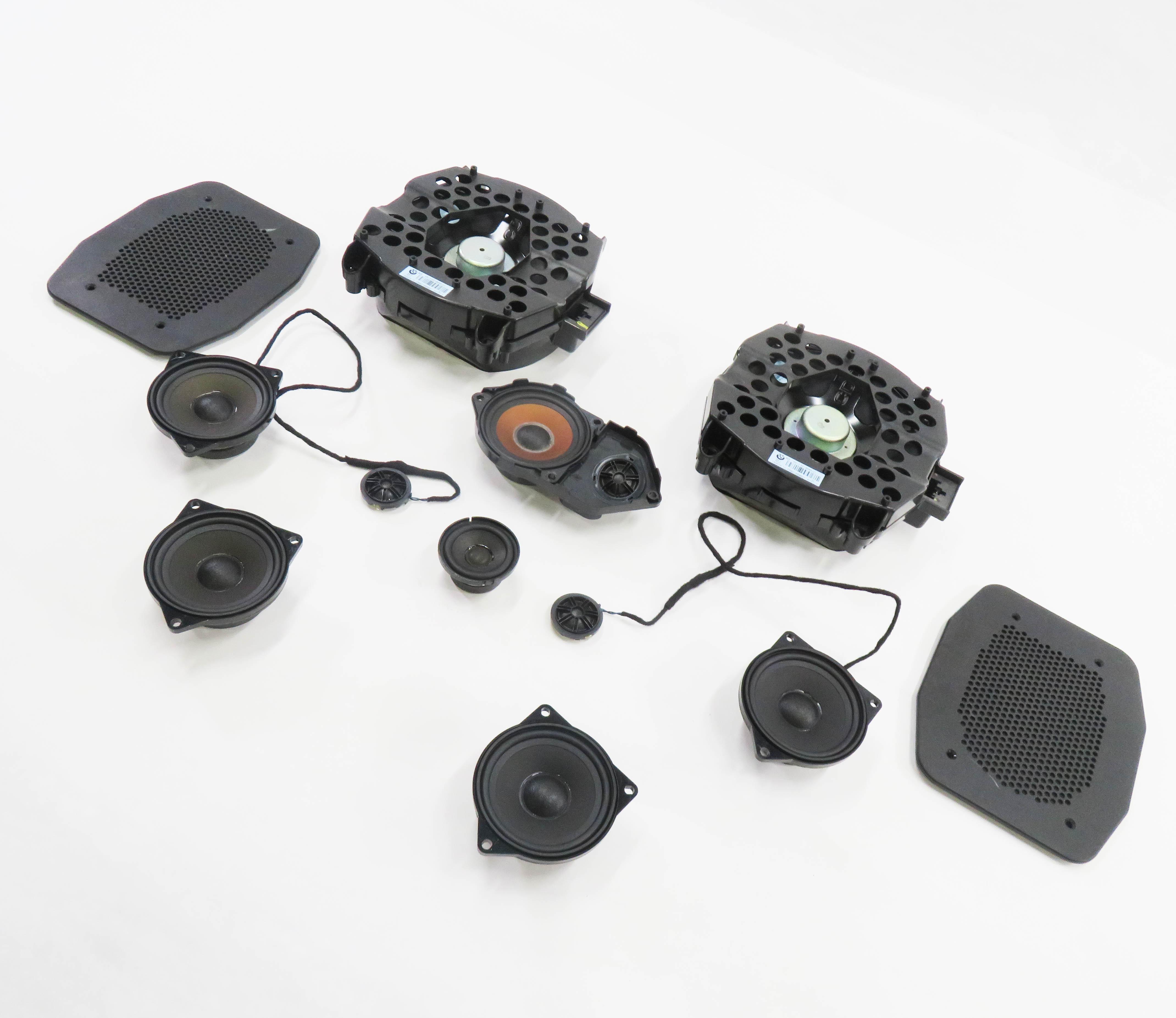 2013 BMW X5 (E70) RADIO STEREO SUB SUBWOOFER TWEETER SPEAKER SET-11 — exact item pictured