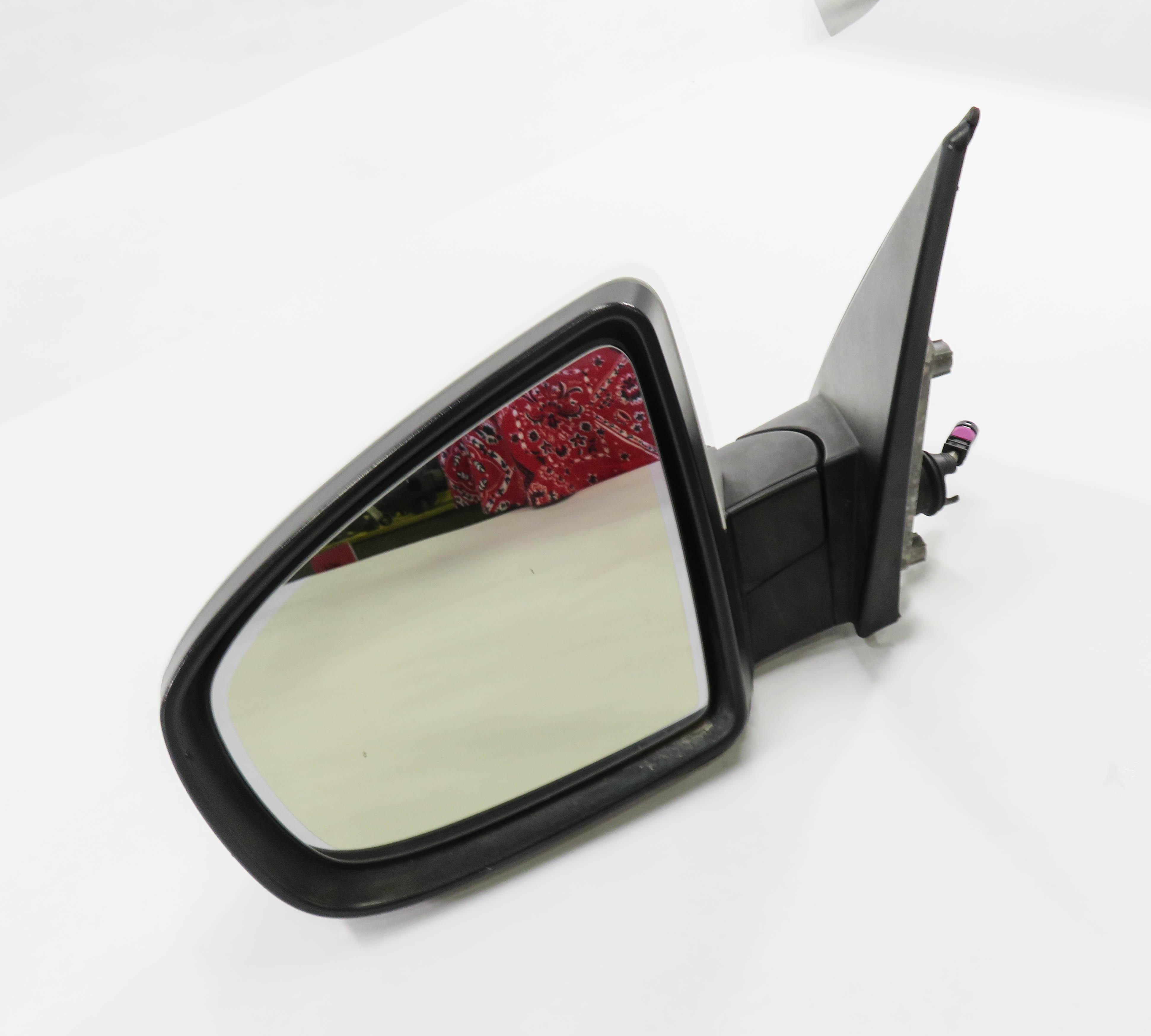 2010-2014 BMW X6 (E71) LEFT - PFOLD HEAT MEM AUTODIM CAMERA DOOR MIRROR (WHITE) — exact item pictured