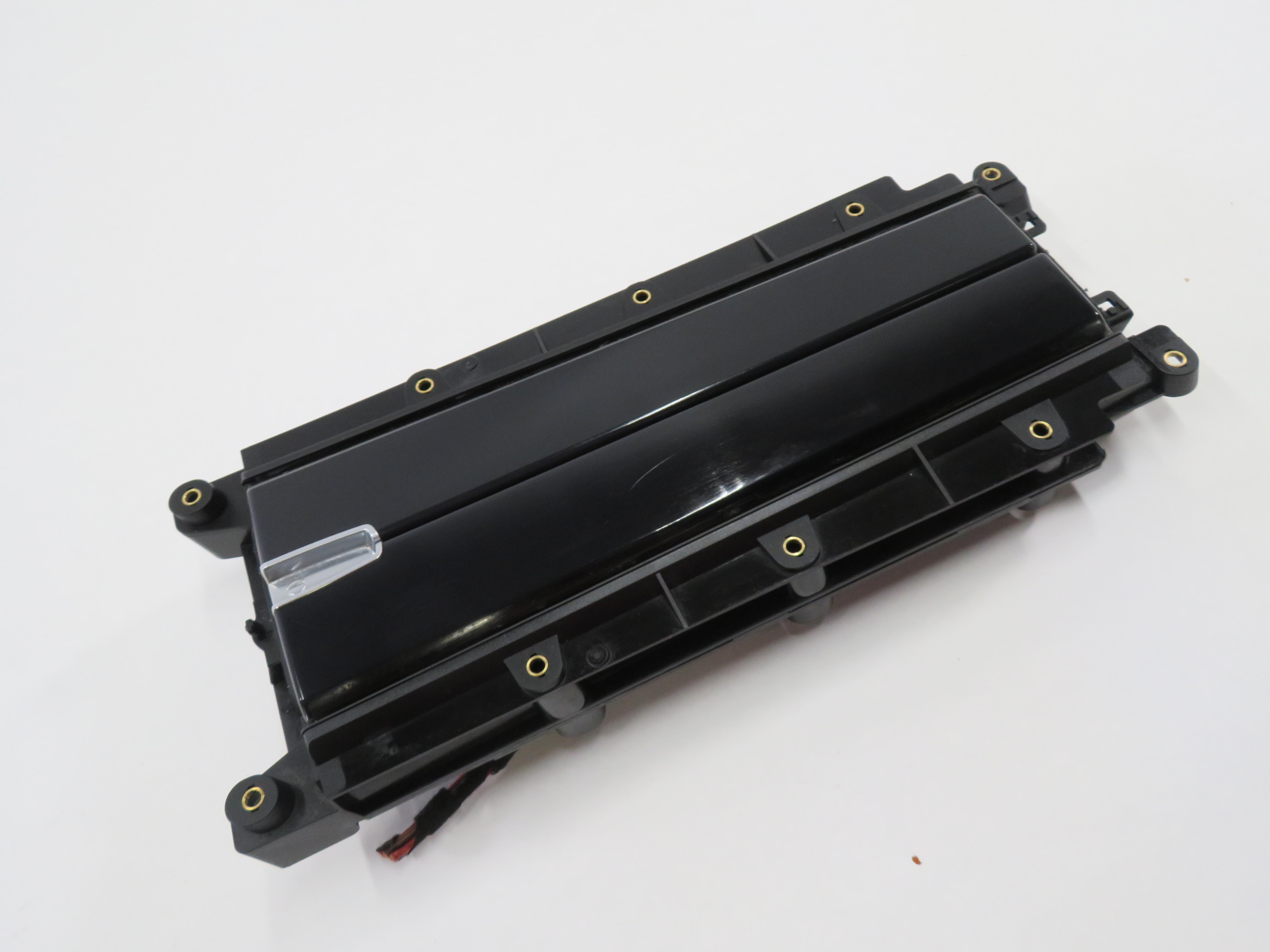 2012 PORSCHE PANAMERA (970 G1) REAR CENTER CONSOLE STORAGE COMPARTMENT — exact item pictured