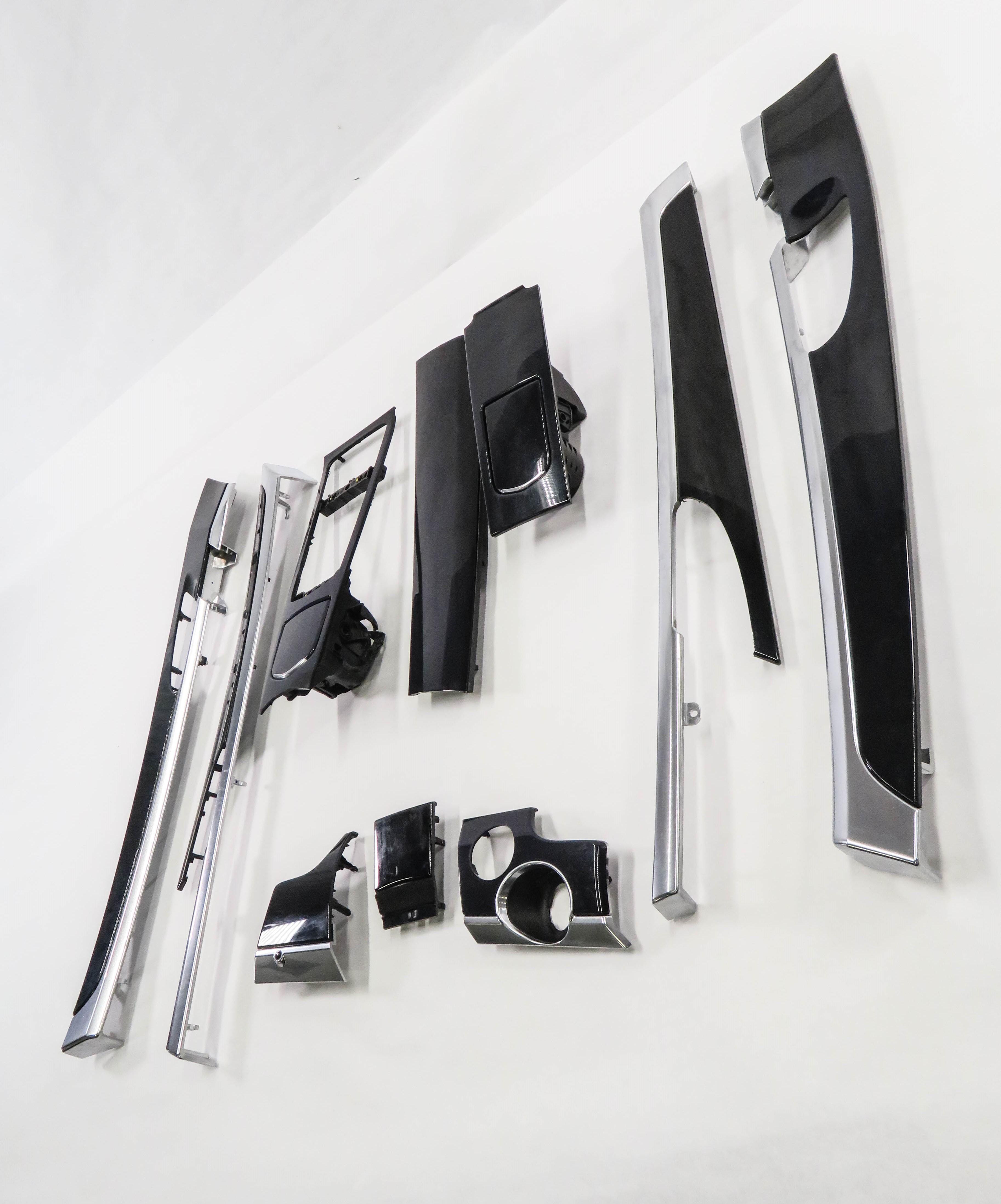 2012 PORSCHE PANAMERA (970 G1) DASH DOOR CONSOLE TRIM PANEL SET-10 — exact item pictured