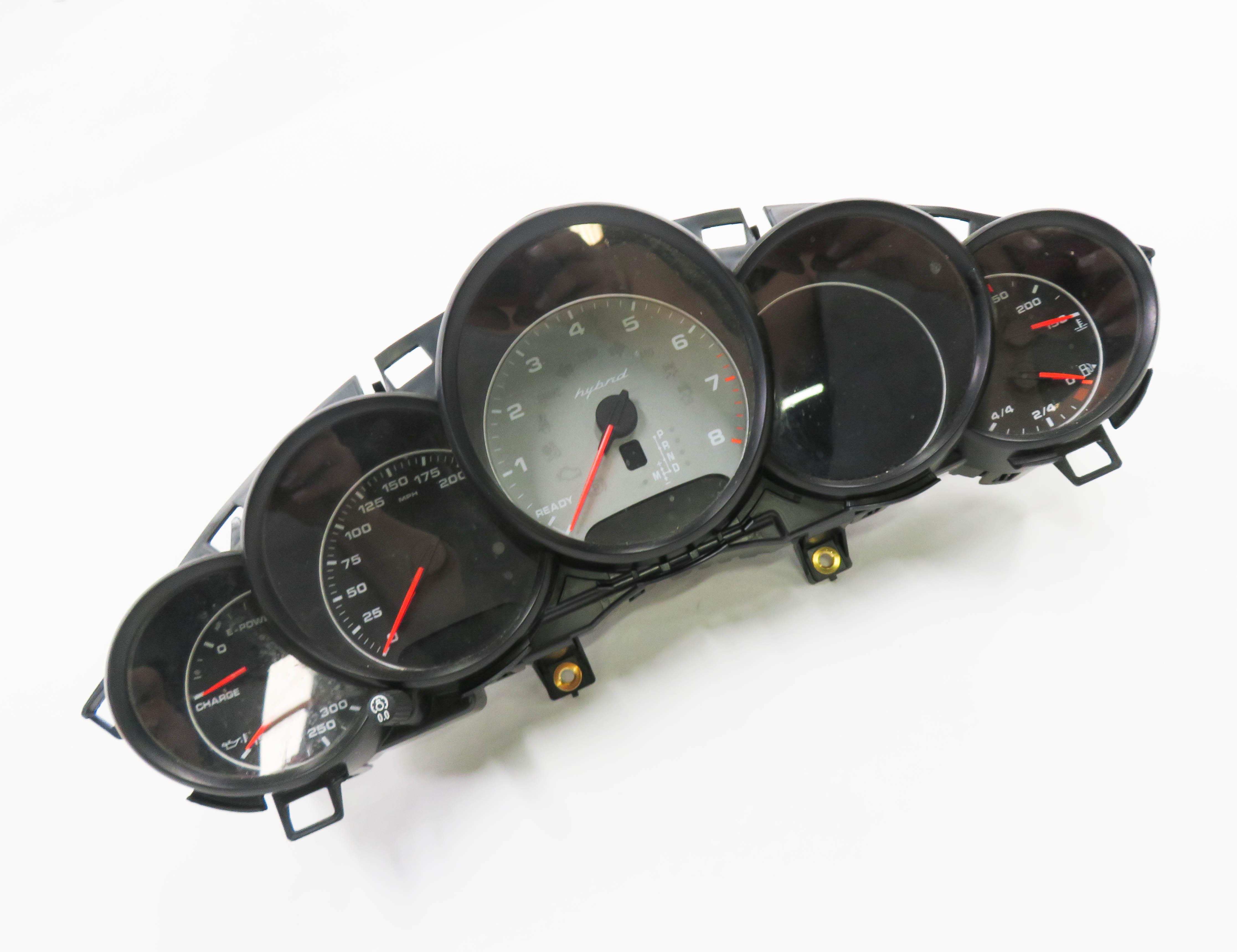 12-16 PORSCHE PANAMERA (970 G1) GTS / HYBRID - SPEEDOMETER GAUGE CLUSTER (30k) — exact item pictured