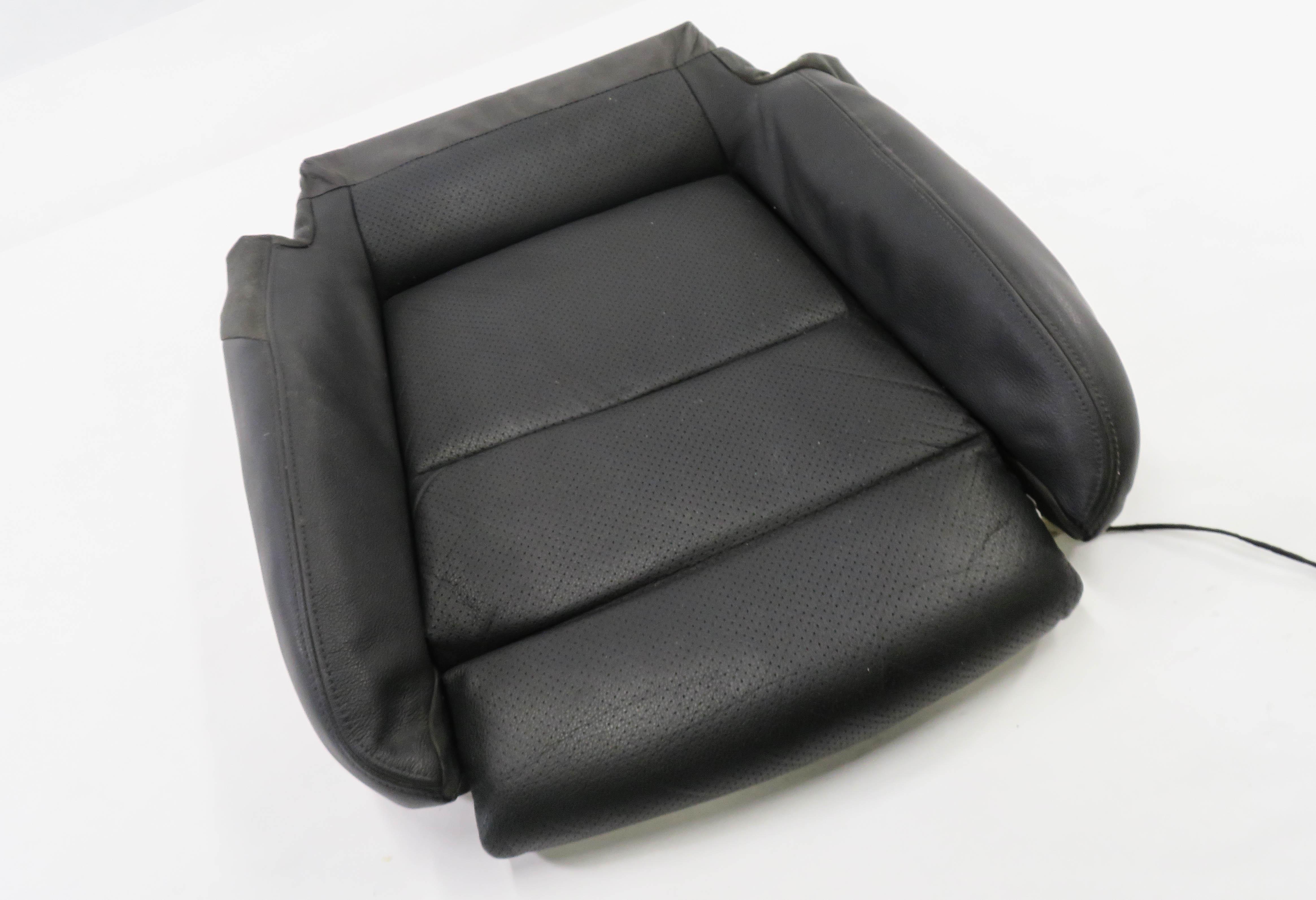 2012 PORSCHE PANAMERA (970 G1) DRIVER - LOWER BOTTOM HEATED SEAT CUSHION (BLACK) — exact item pictured