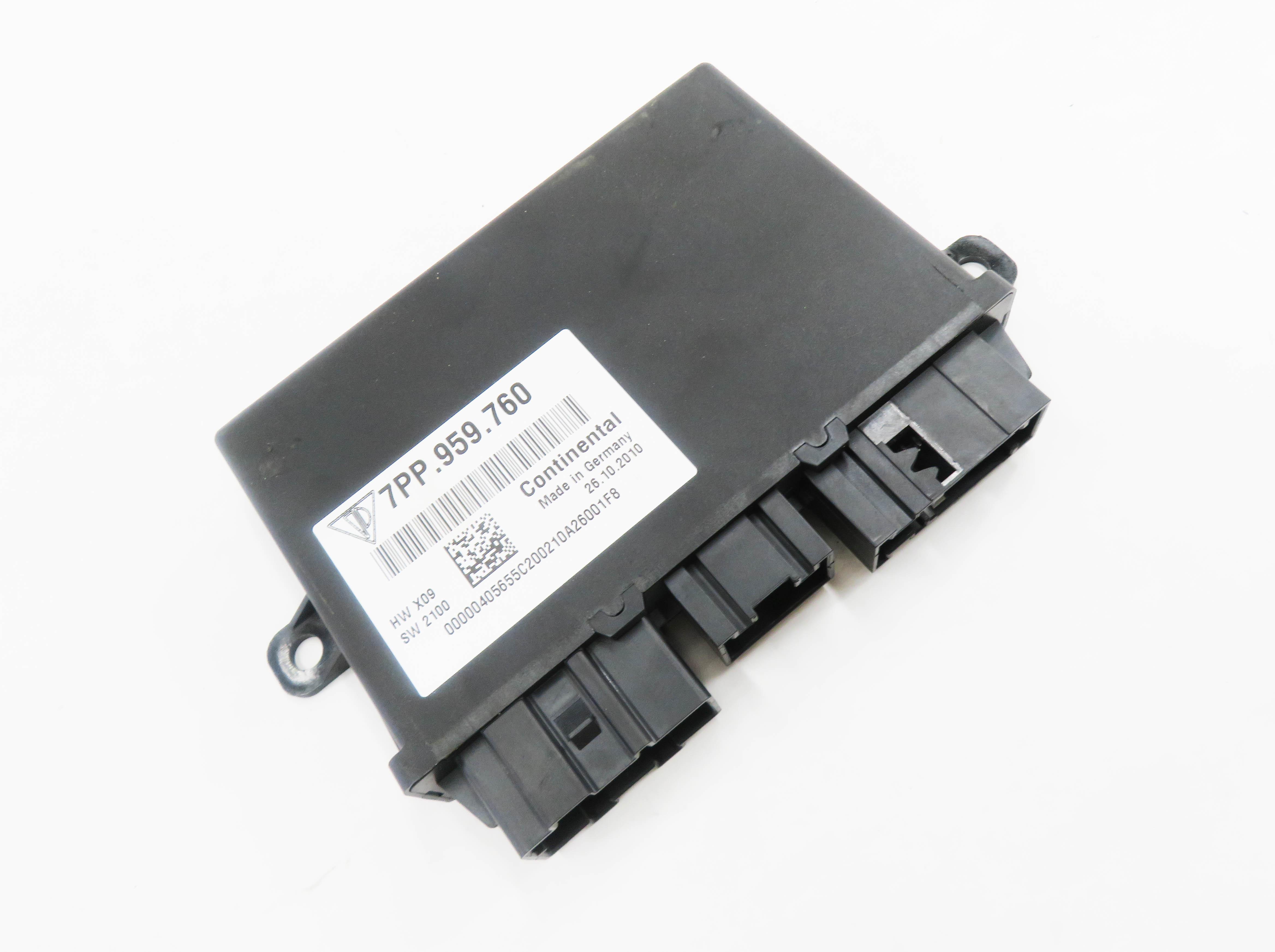2011 PORSCHE CAYENNE (958) FRONT SEAT CONTROL MODULE — exact item pictured