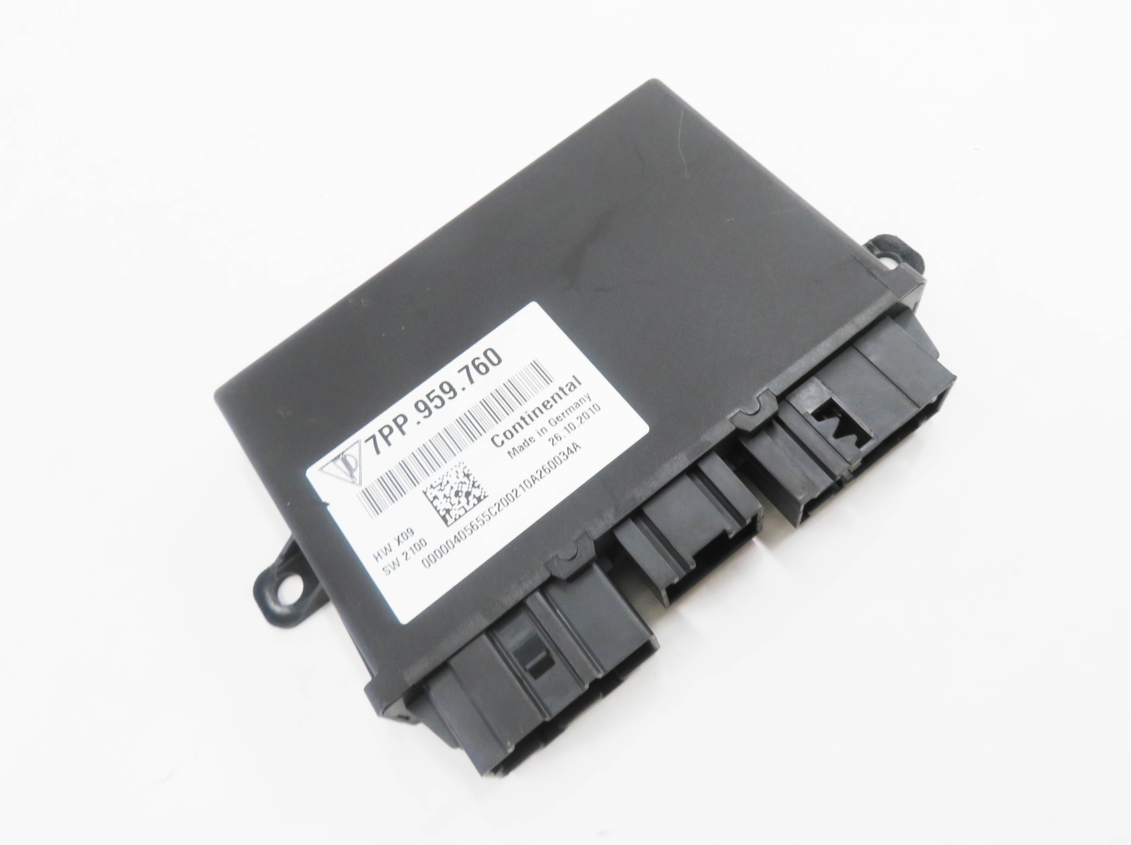 2011 PORSCHE CAYENNE (958) FRONT SEAT CONTROL MODULE — exact item pictured