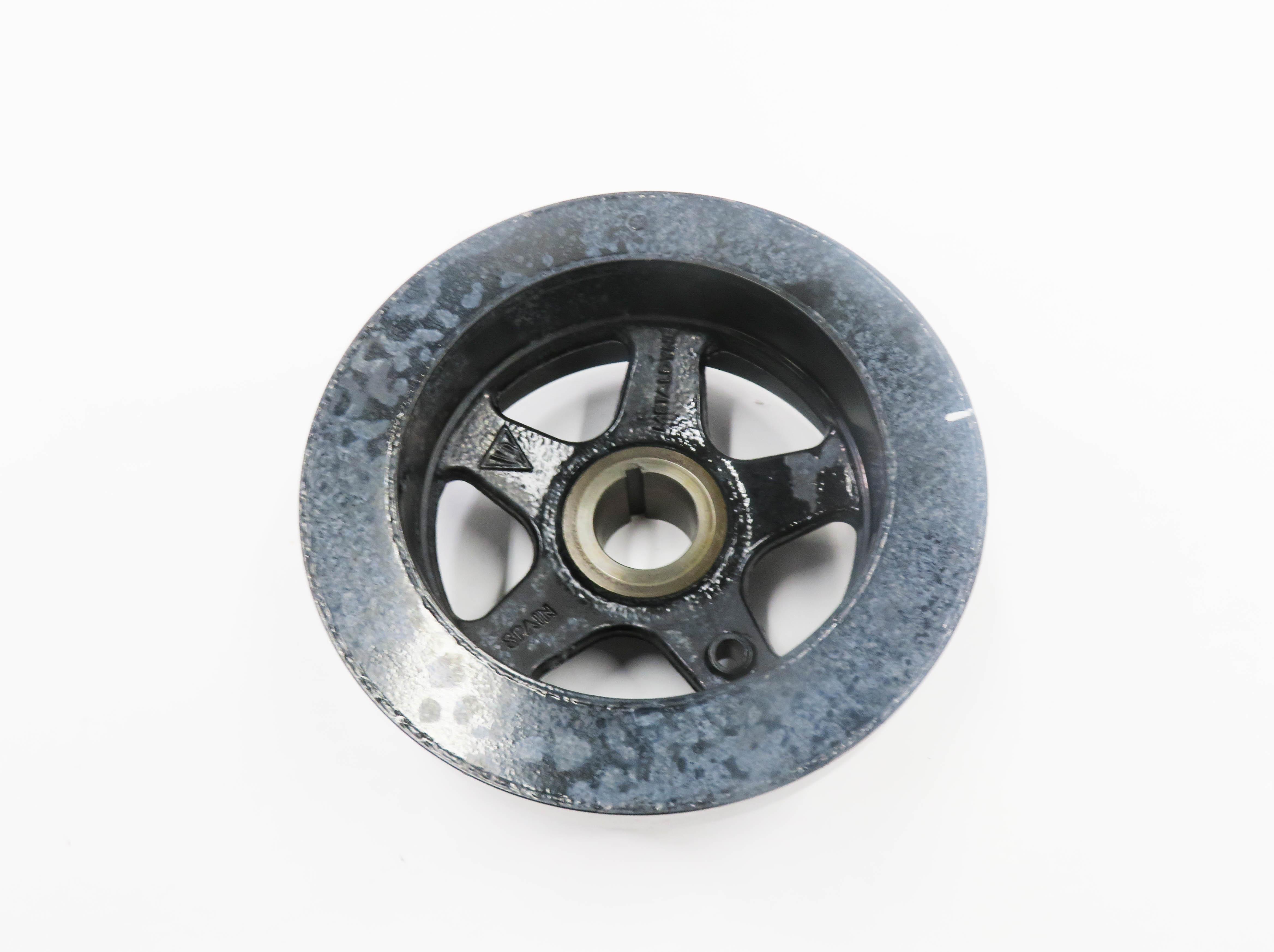 2011-2018 PORSCHE CAYENNE (958) 4.8L M48 V8 ENGINE - HARMONIC BALANCER PULLEY — exact item pictured