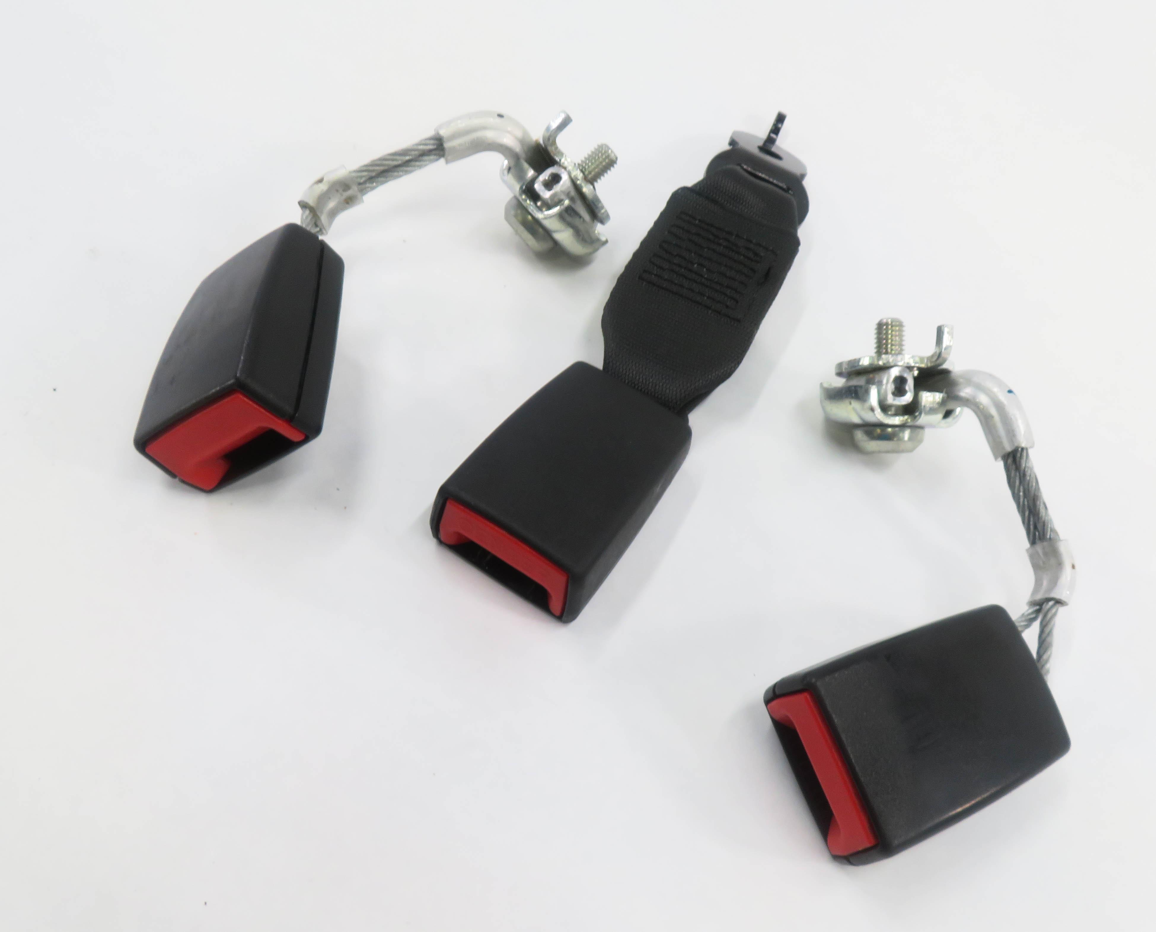 2012 BMW 528i (F10) REAR SEAT SEATBELT BUCKLE RECEIVER SET-3 — exact item pictured