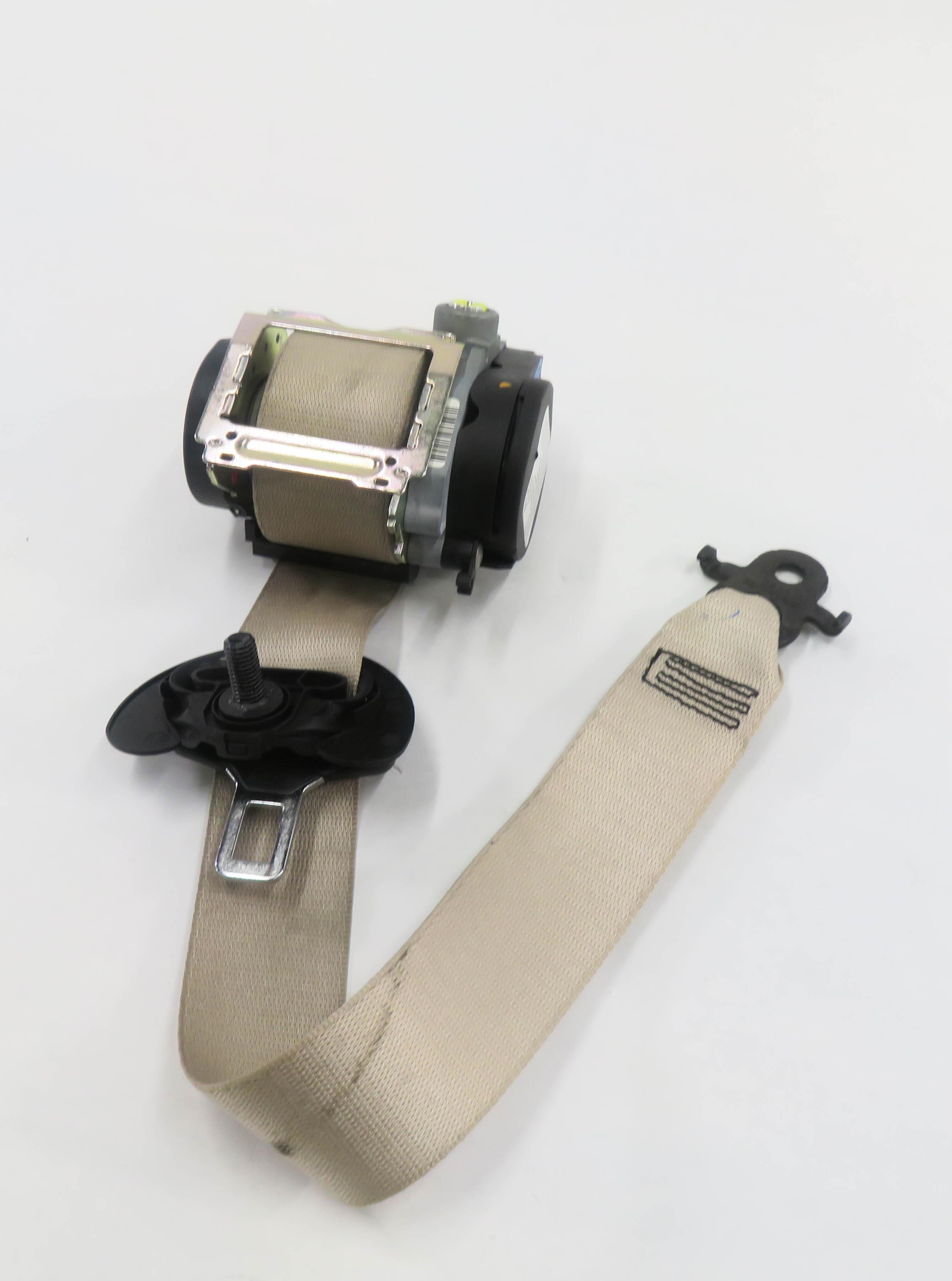 2012 BMW 528i 535i 550i M5 (F10) RIGHT FRONT PASSENGER SEATBELT RETRACTOR OYSTER — exact item pictured
