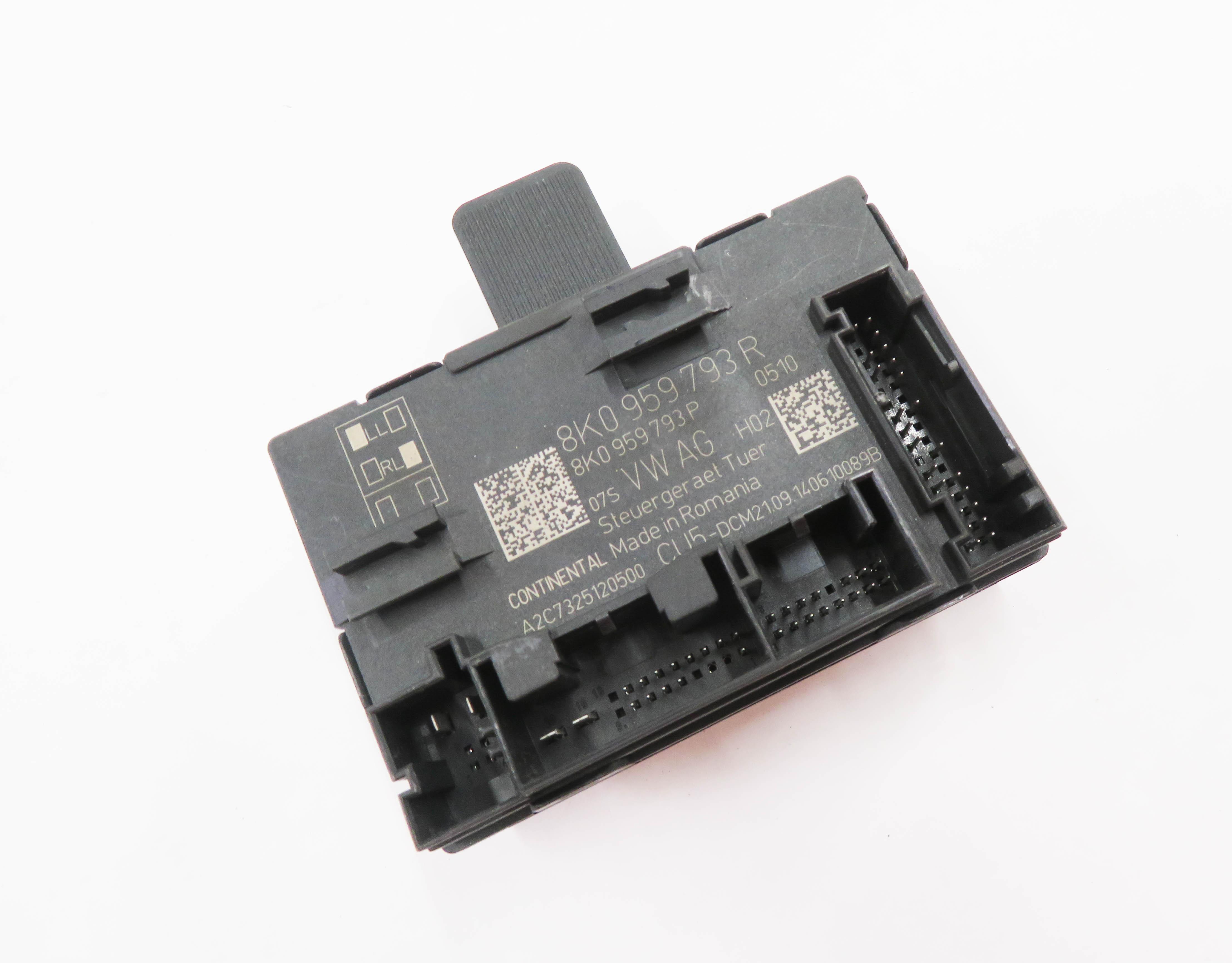 2013-2017 AUDI Q5 SQ5 (B8 8R) LEFT FRONT DRIVER DOOR CONTROL MODULE — exact item pictured