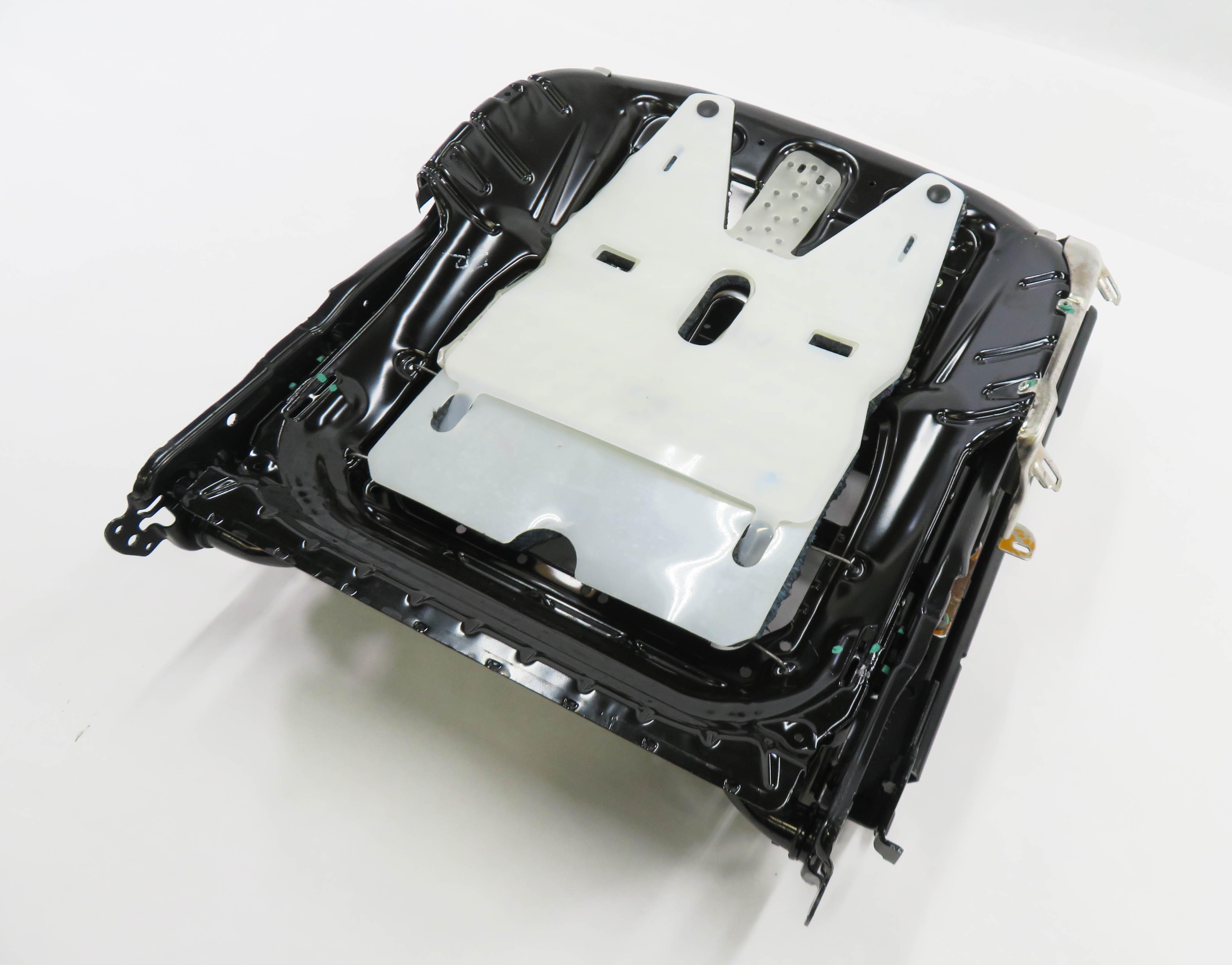 2013 RANGE ROVER EVOQUE (L538) RIGHT FRONT PASSENGER SEAT TRACK w/ MOTORS — exact item pictured