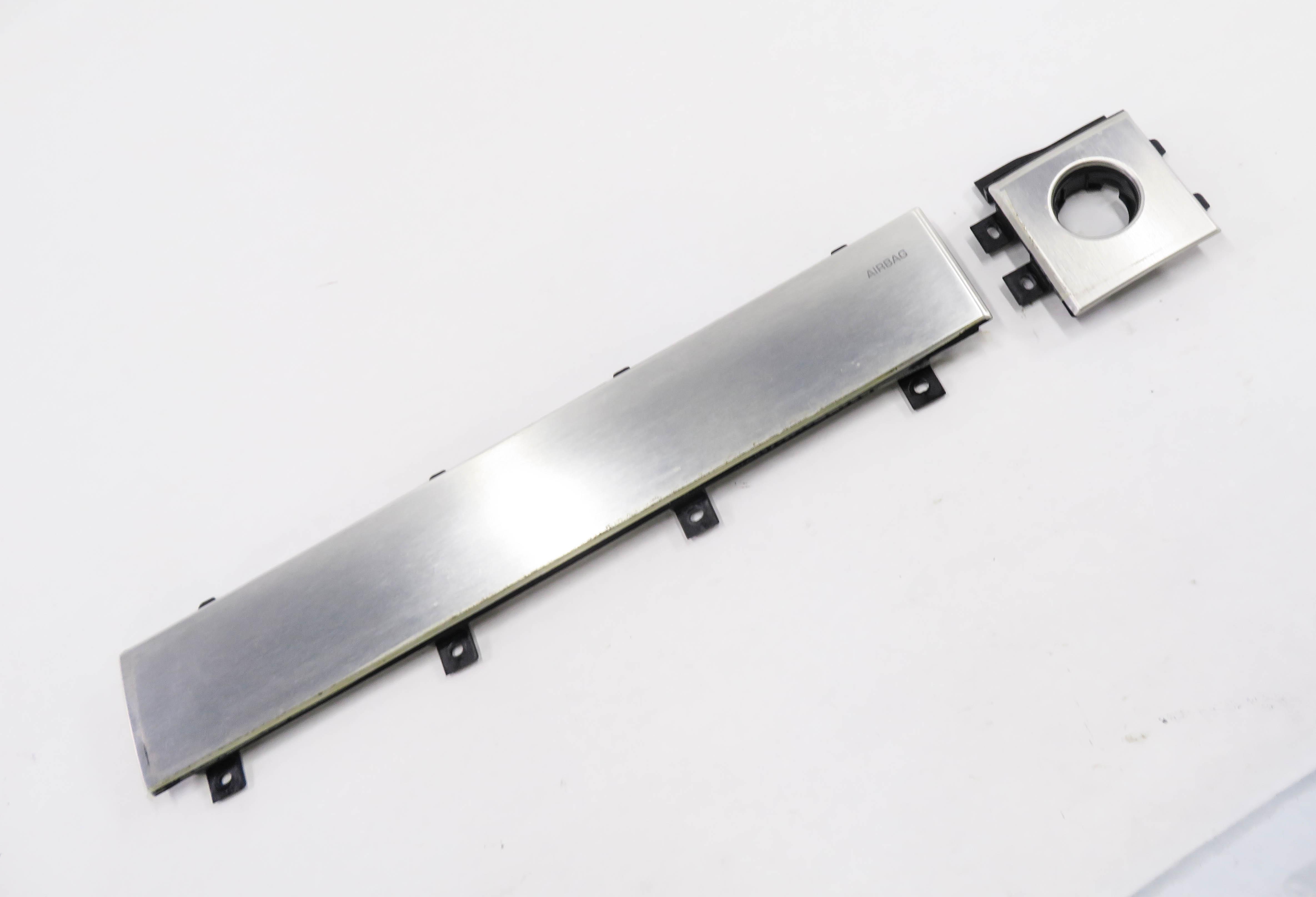 2013 RANGE ROVER EVOQUE (L538) DASH TRIM PANEL SET-2 (BRUSHED ALUMINUM) — exact item pictured