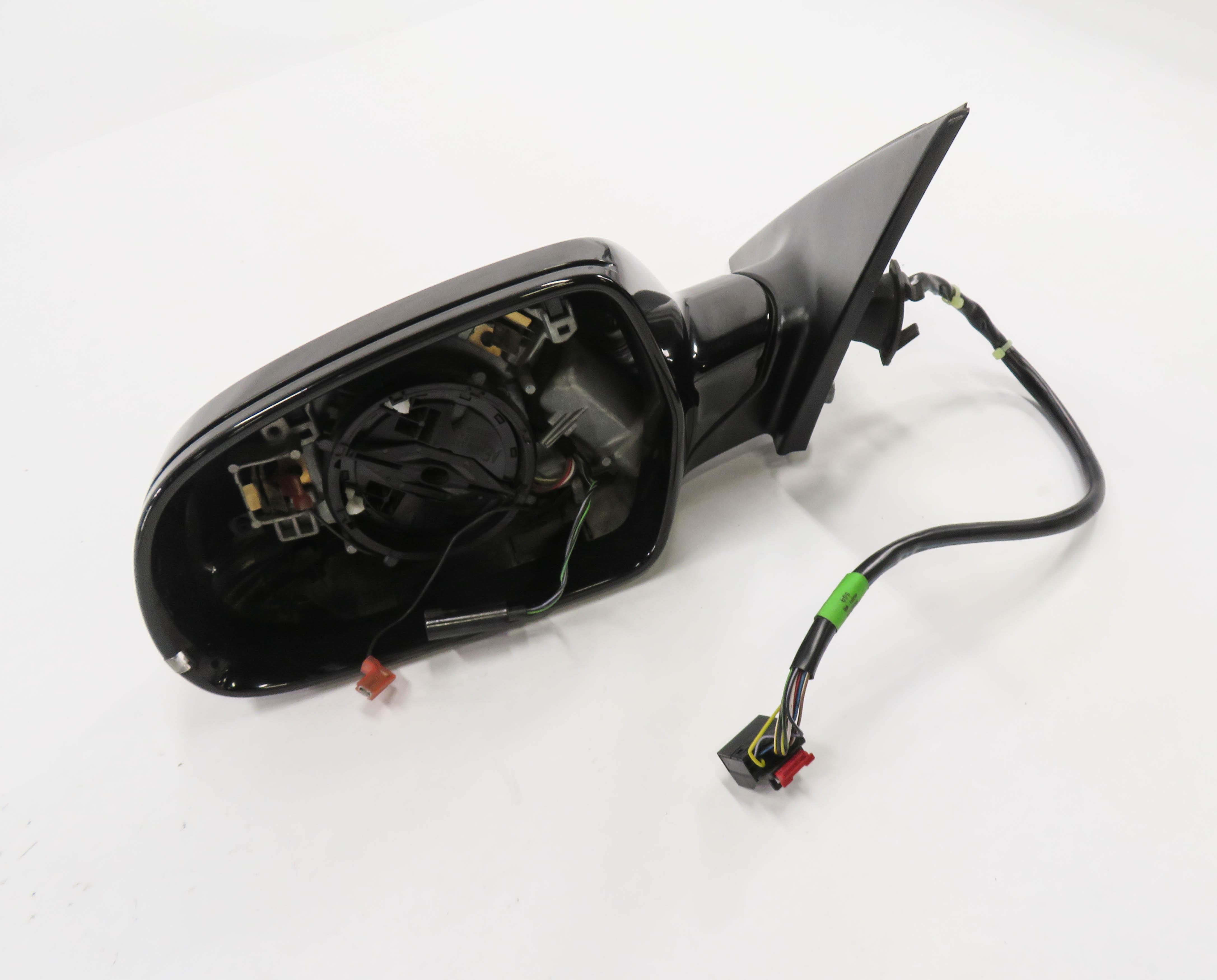 2015 AUDI S4 (B8 8K) LEFT - HEATED MEMORY AUTODIM DOOR MIRROR (MYTHICAL BLACK) — exact item pictured