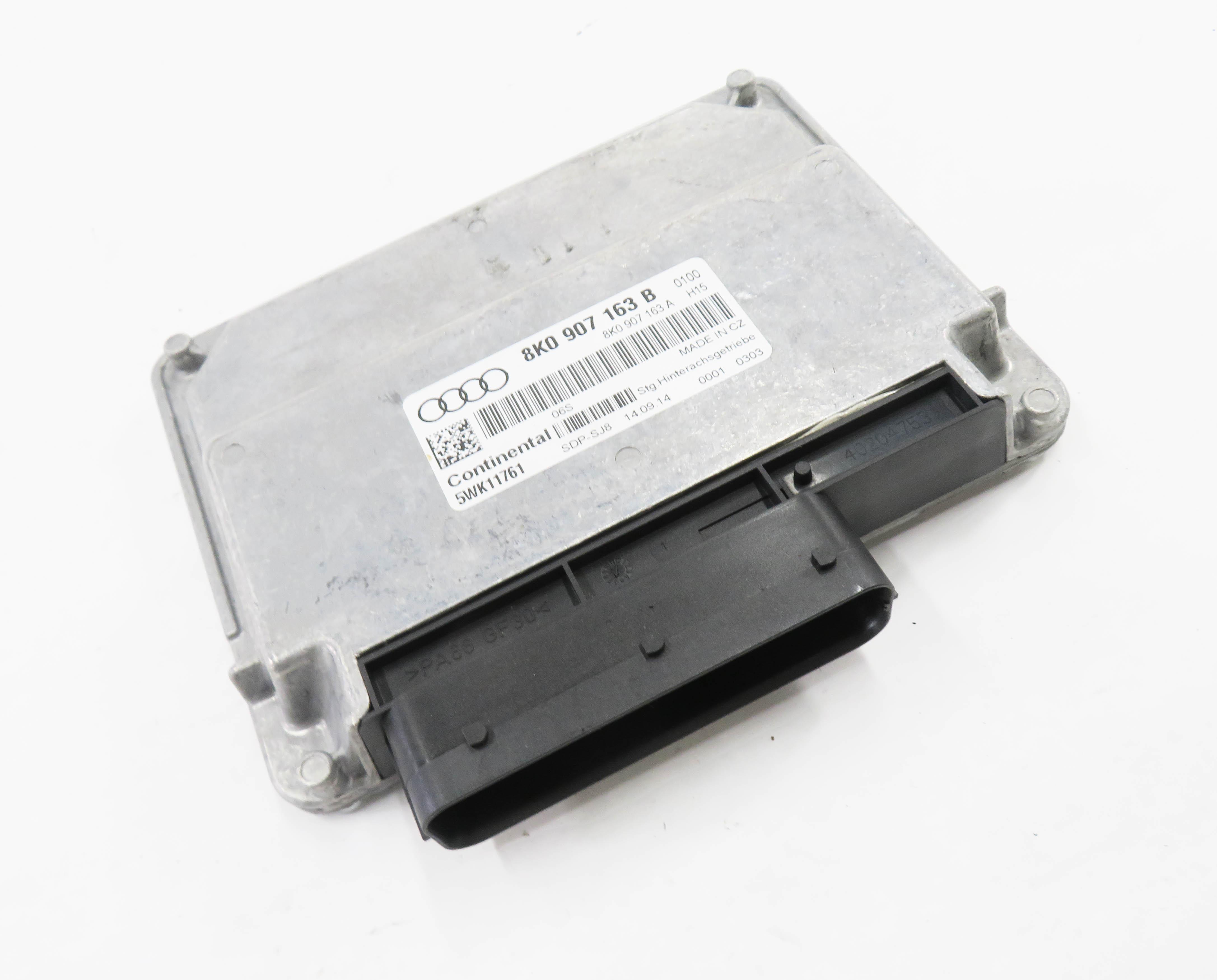 2015 AUDI S4 (B8 8K) REAR DIFFERENTIAL CONTROL MODULE — exact item pictured