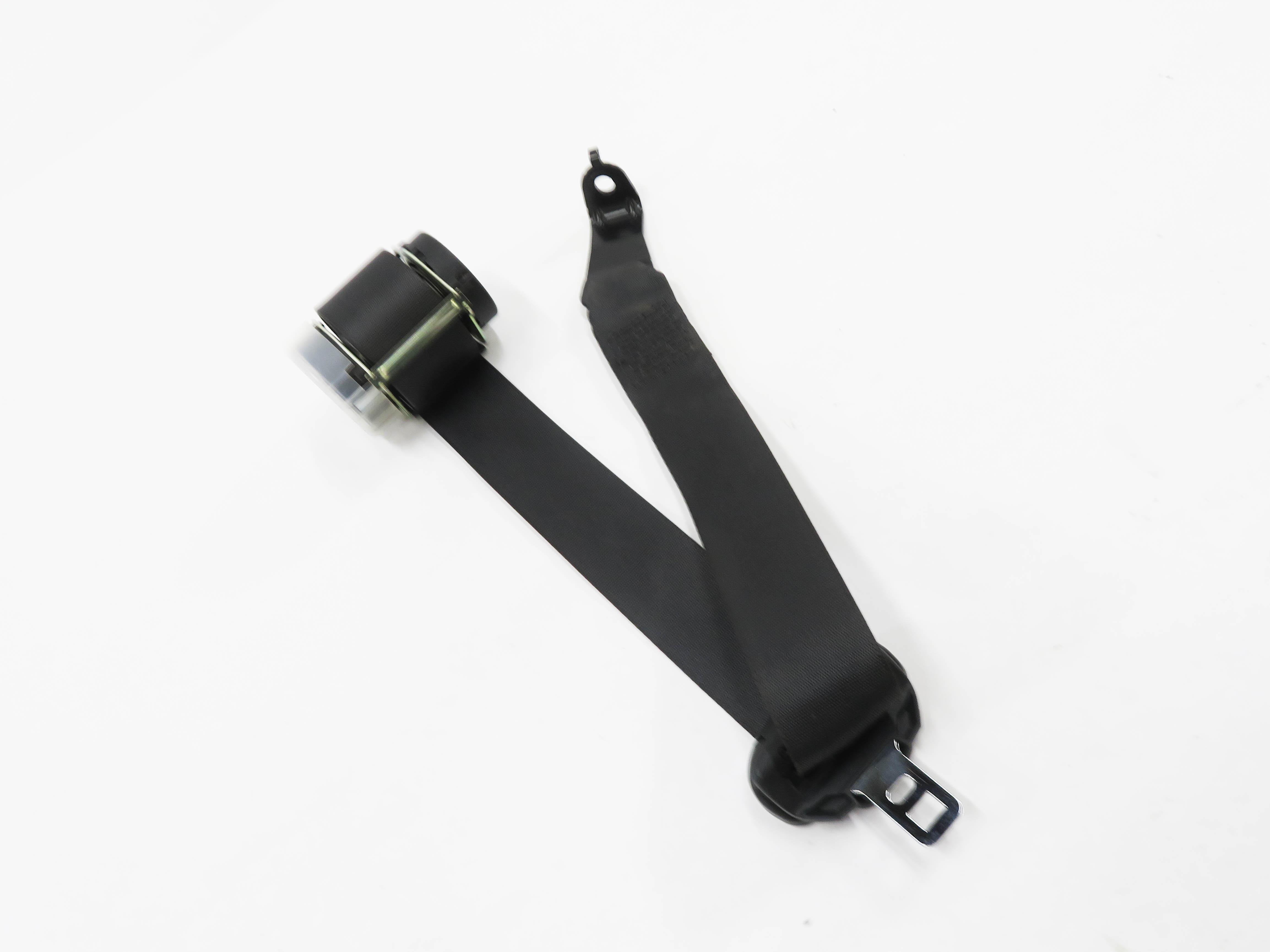 06 RANGE ROVER SPORT (L320) REAR 2nd ROW SEAT - LEFT SEATBELT RETRACTOR (BLACK) — exact item pictured
