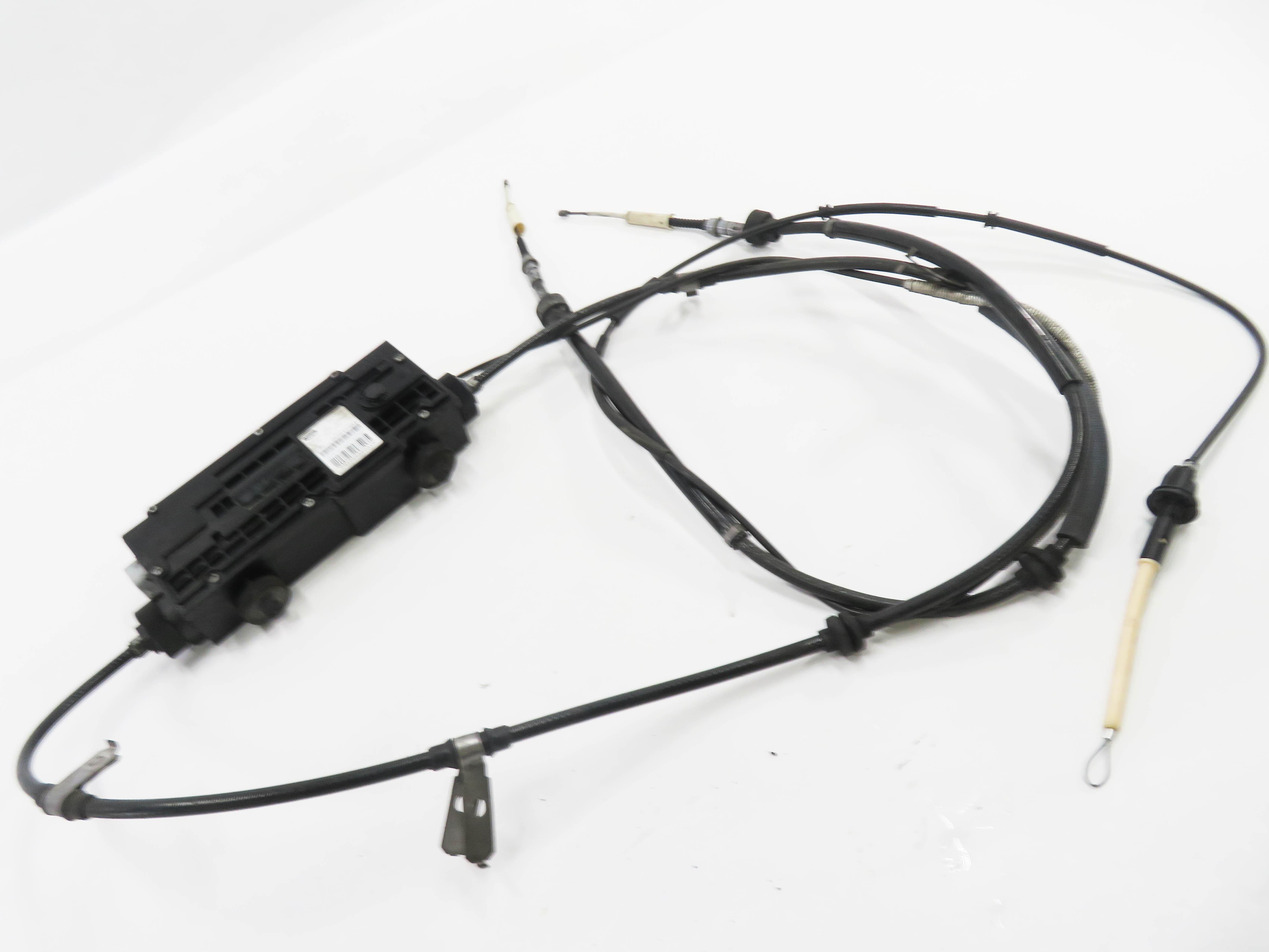2006 RANGE ROVER SPORT (L320) EMERGENCY PARKING BRAKE ACTUATOR MOTOR w/ CABLES — exact item pictured