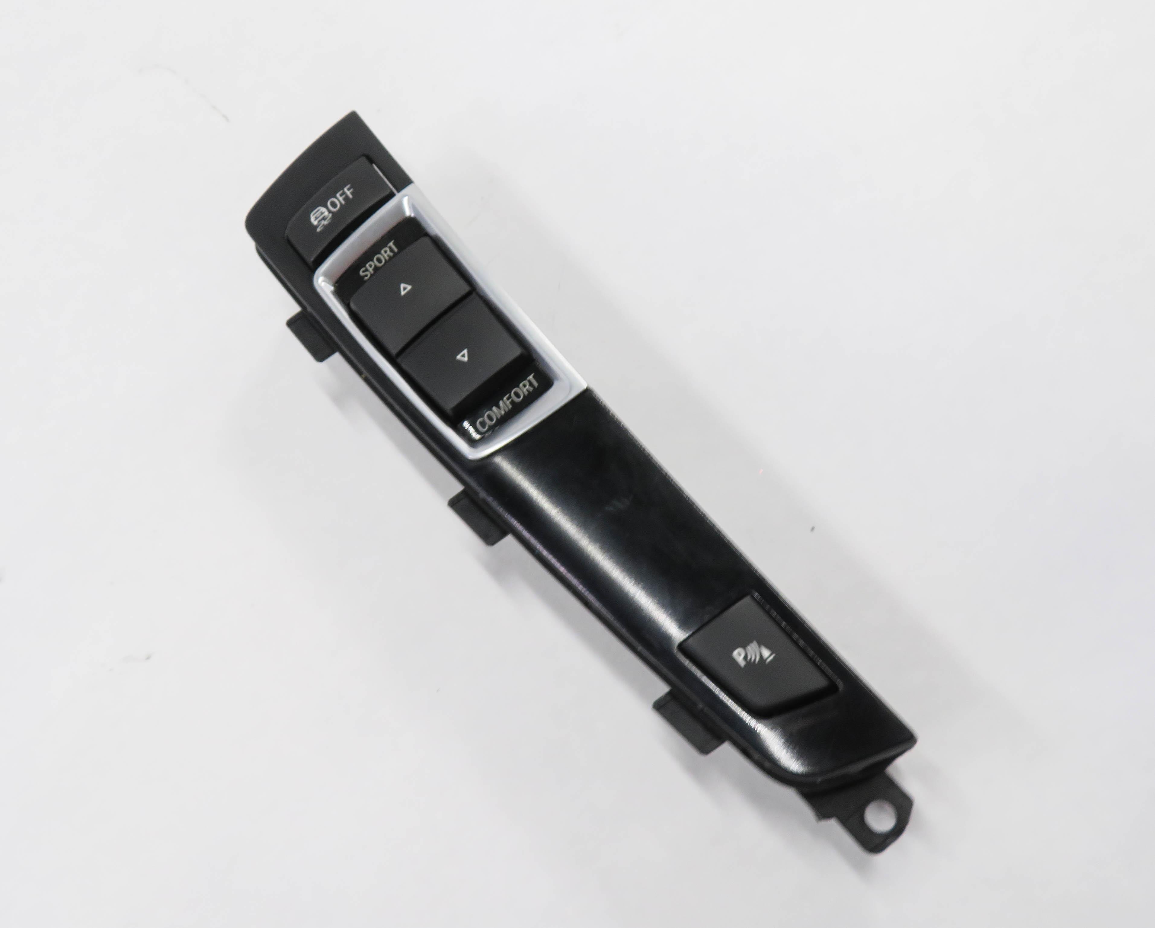 2012 BMW 750i (F01) TRACTION CONTROL SPORT COMFORT PDC SWITCH BUTTON PANEL — exact item pictured