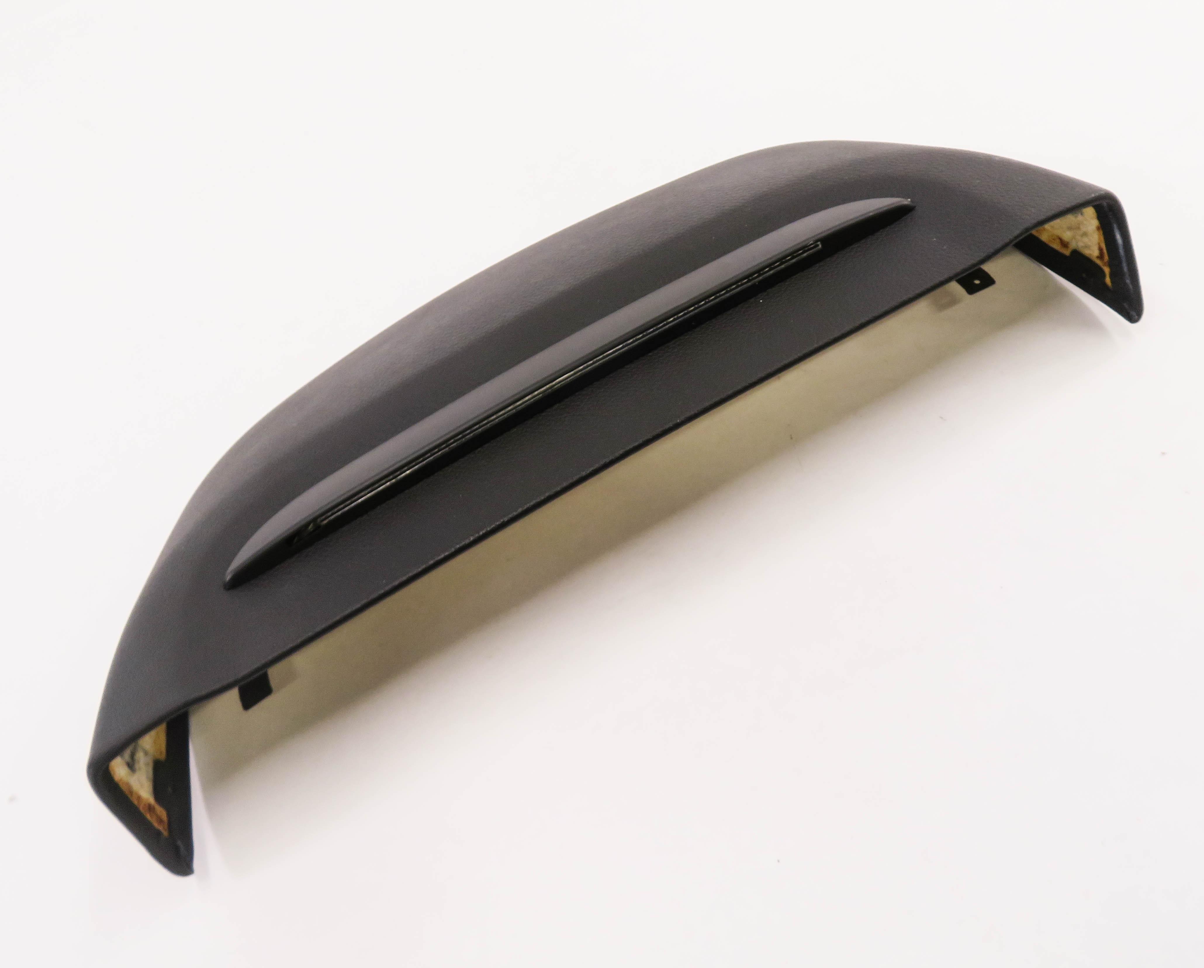 2012 BMW 750i (F01) LEFT FRONT DRIVER LIGHTED SEAT BACK PANEL (BLACK) — exact item pictured