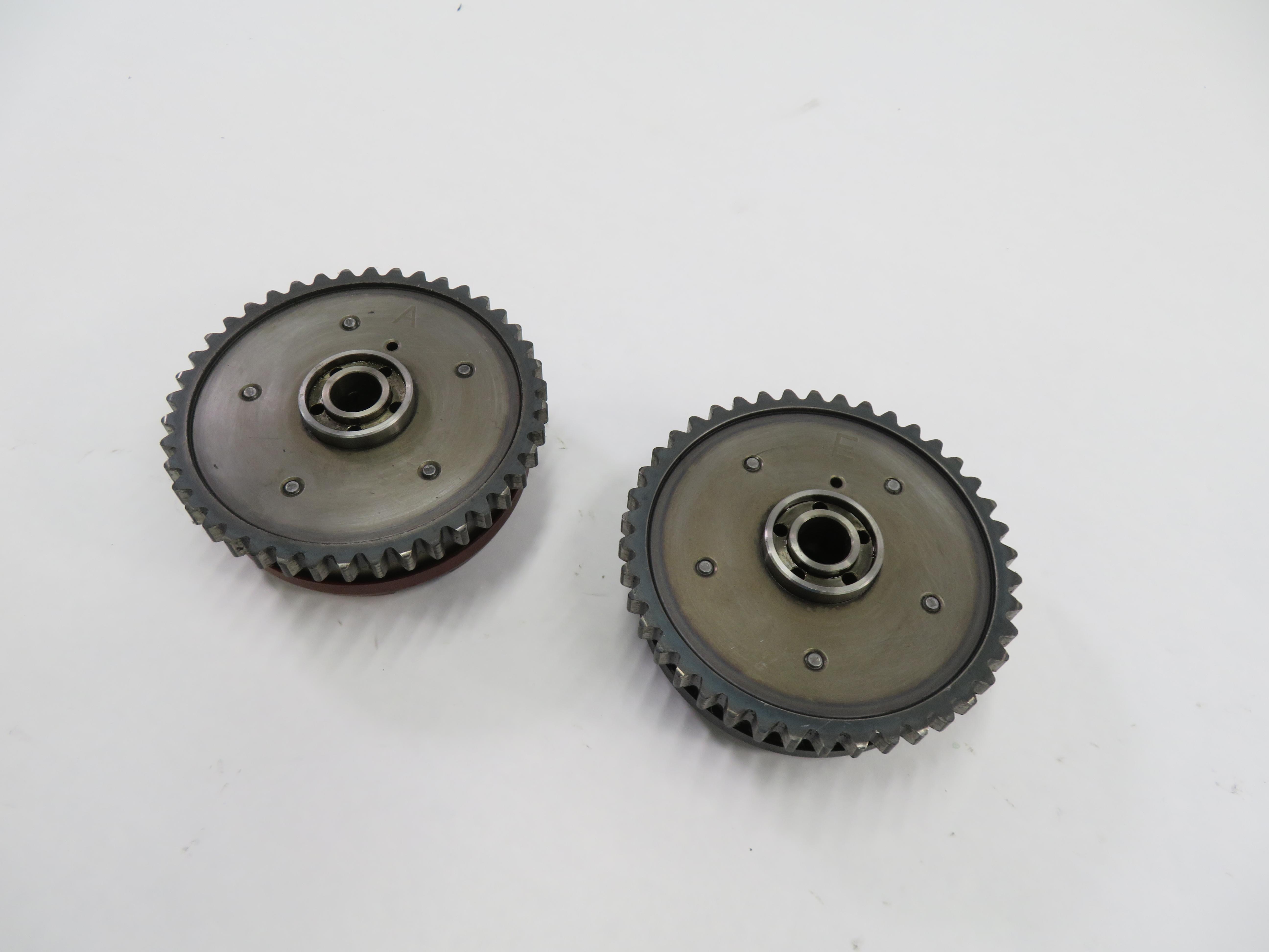 2012 BMW 750i (F01) 4.4L N62 TWIN TURBO ENGINE - RIGHT CAMSHAFT TIMING GEAR SET — exact item pictured