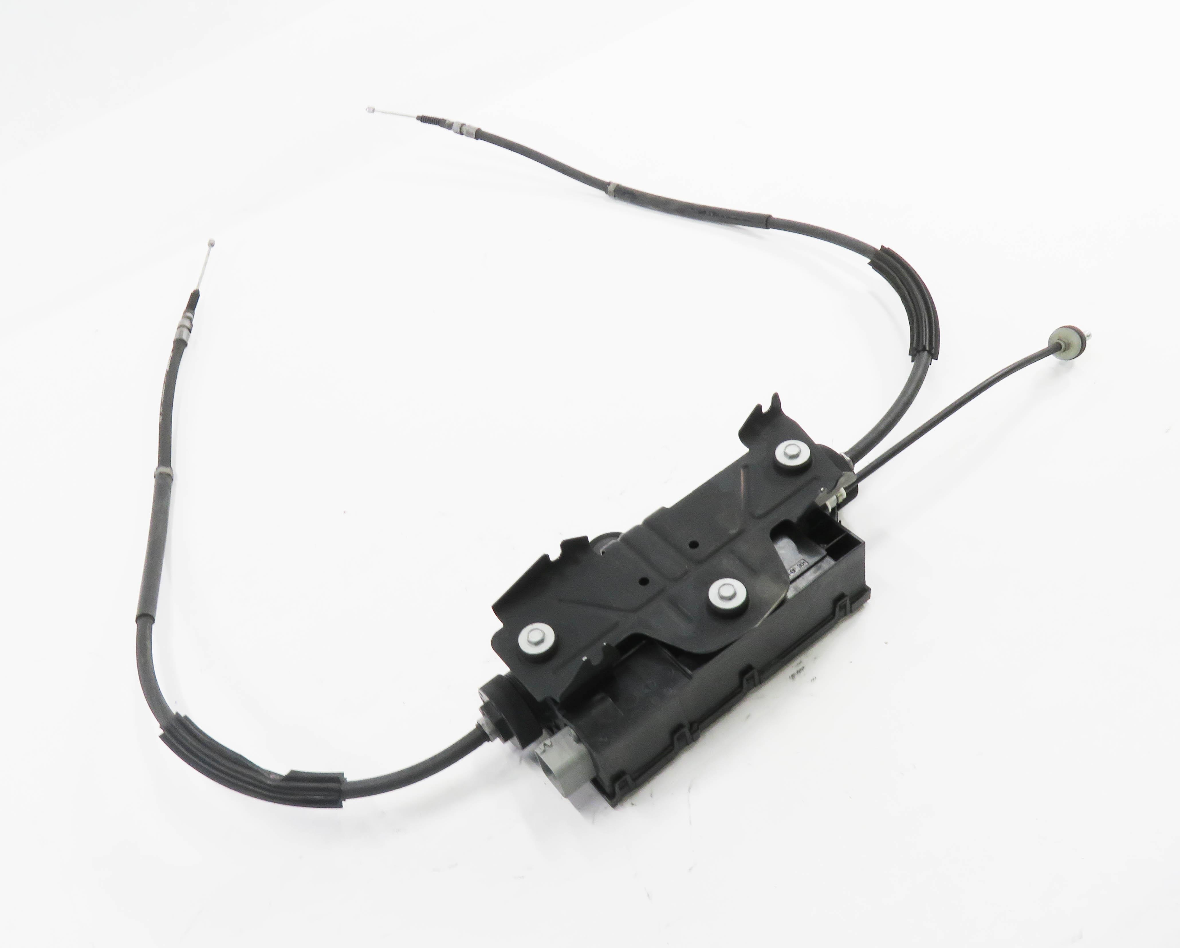 2012 BMW 750i (F01) EMERGENCY BRAKE PARKING BRAKE ACTUATOR MOTOR w/ CABLES — exact item pictured