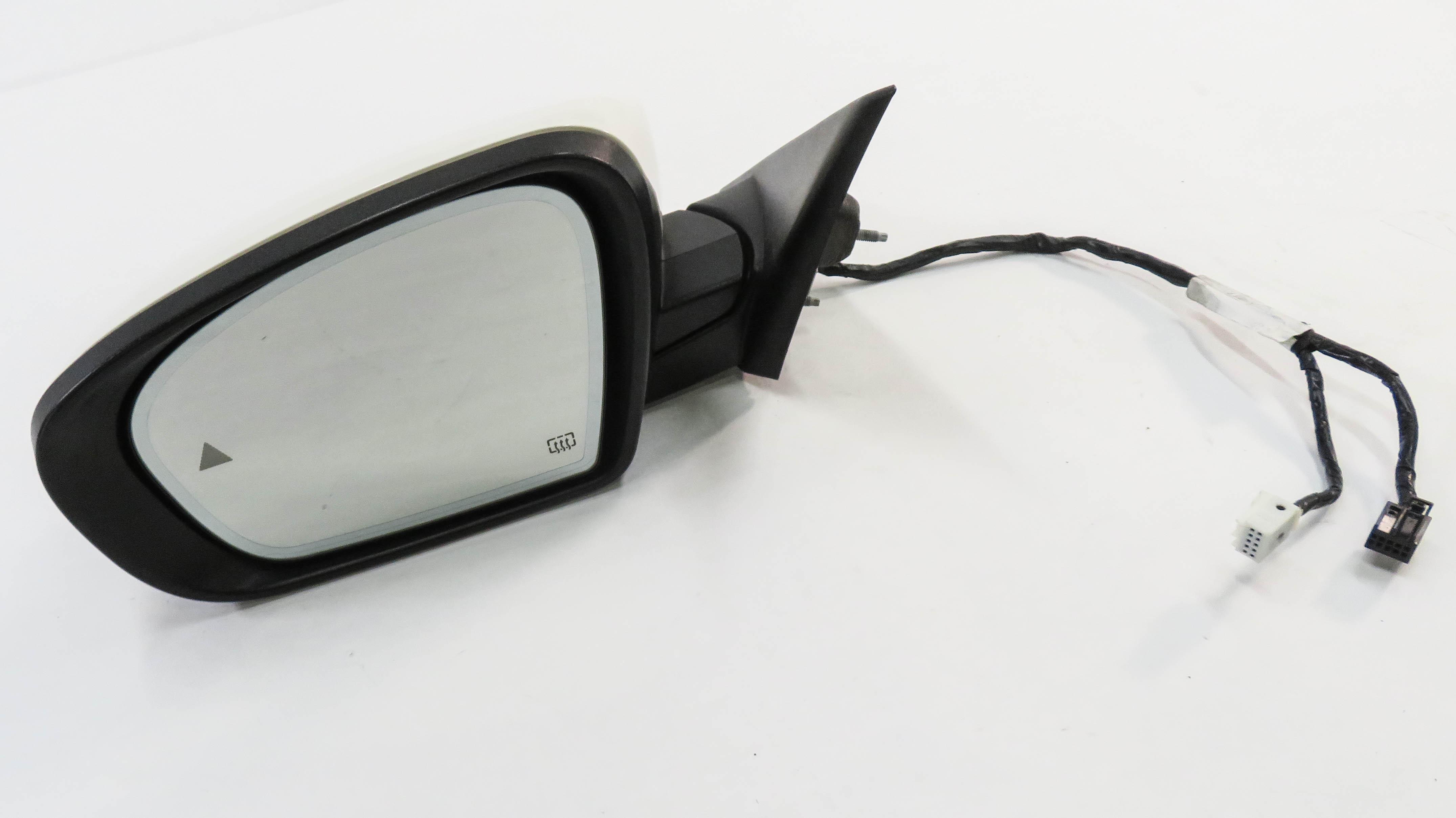 2018 MASERATI QUATTROPORTE S (M156) LEFT P-FOLD BLIND SPOT DOOR MIRROR (WHITE) — exact item pictured