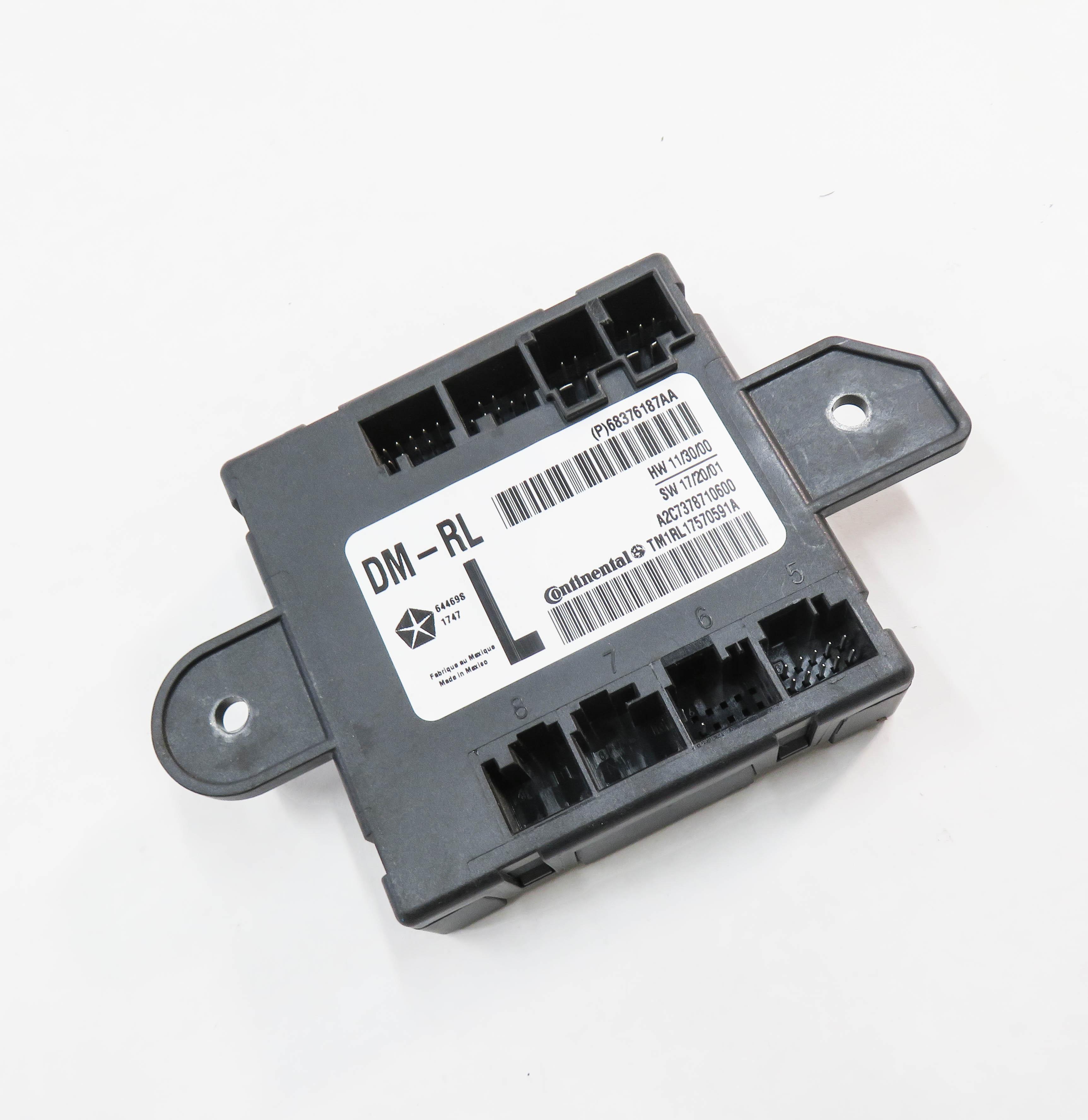 2018 MASERATI QUATTROPORTE S (M156) LEFT REAR DOOR CONTROL MODULE — exact item pictured