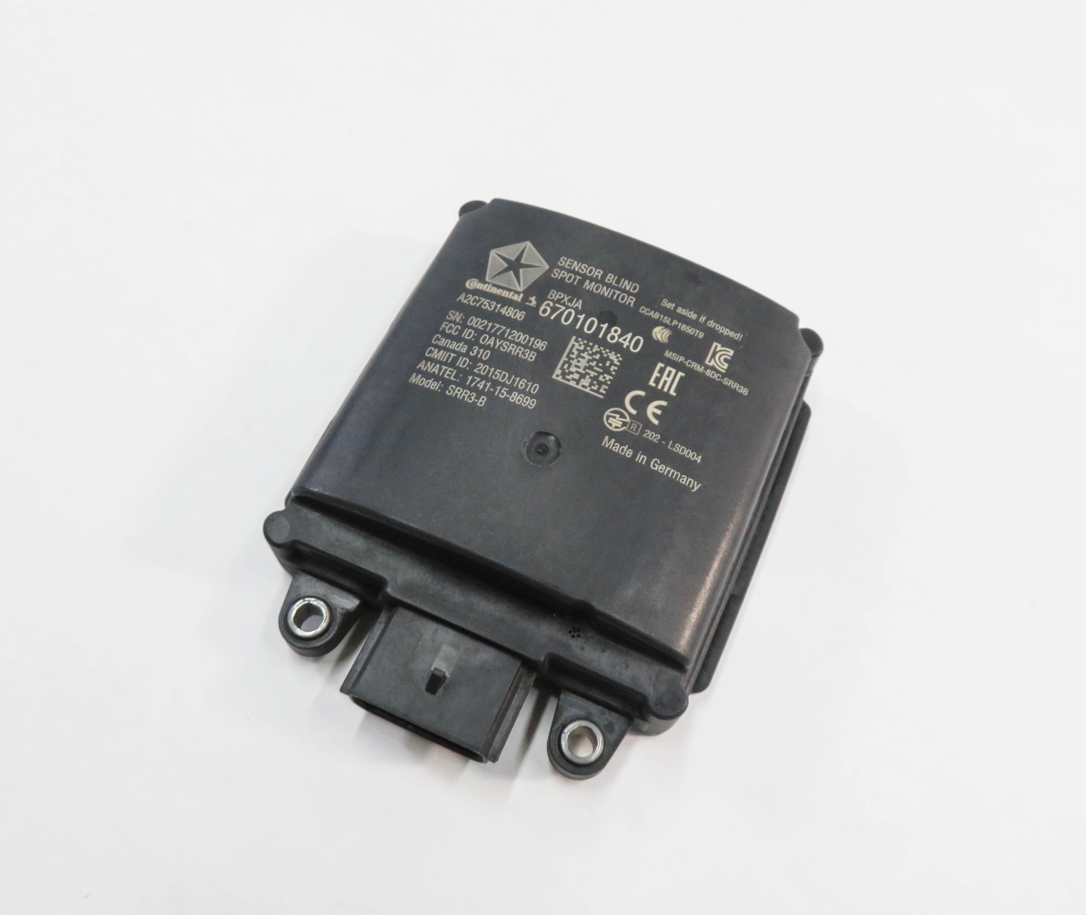 2018 MASERATI QUATTROPORTE S (M156) BLIND SPOT RADAR CONTROL MODULE — exact item pictured