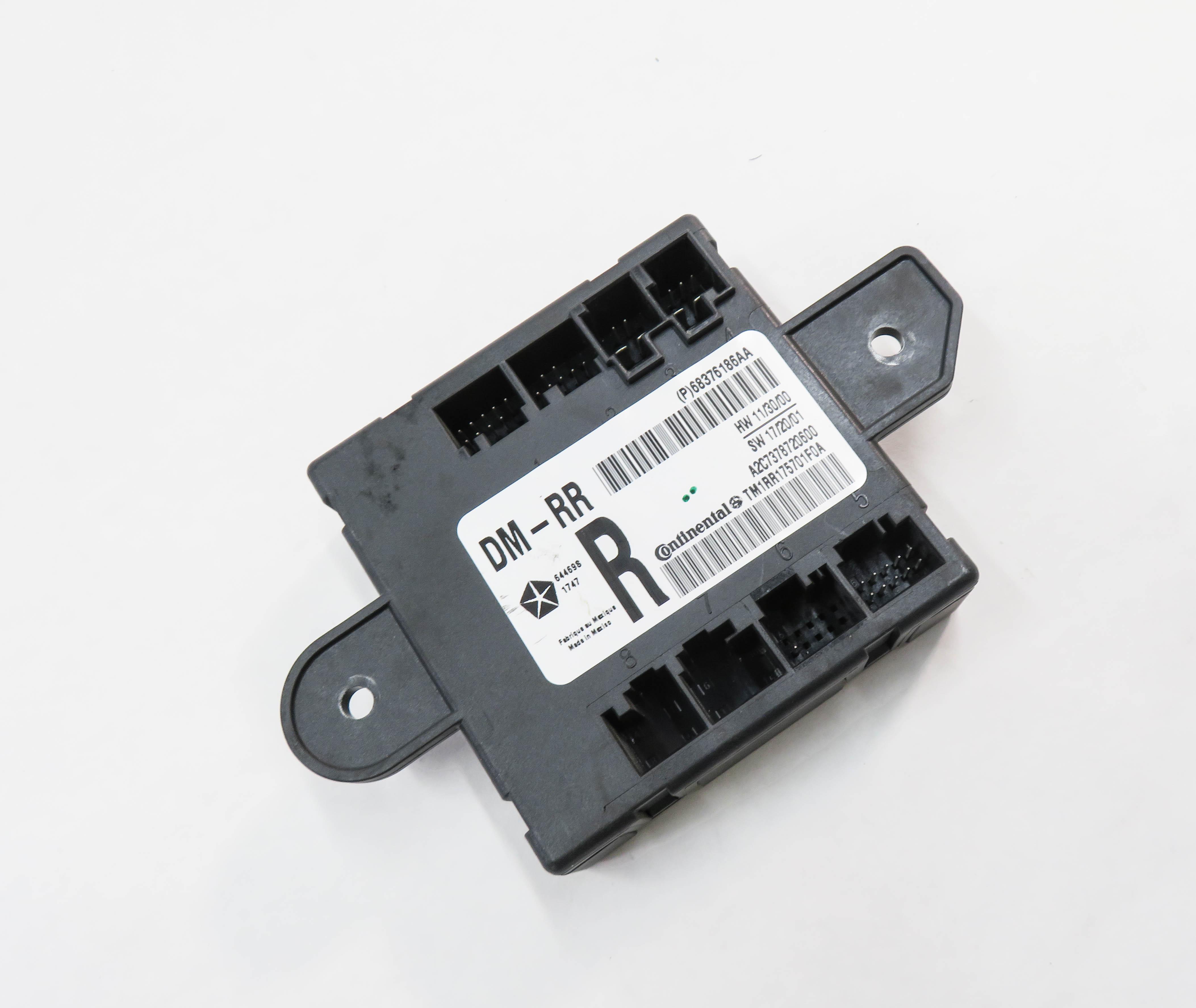 12018 MASERATI QUATTROPORTE S (M156) RIGHT REAR DOOR CONTROL MODULE — exact item pictured