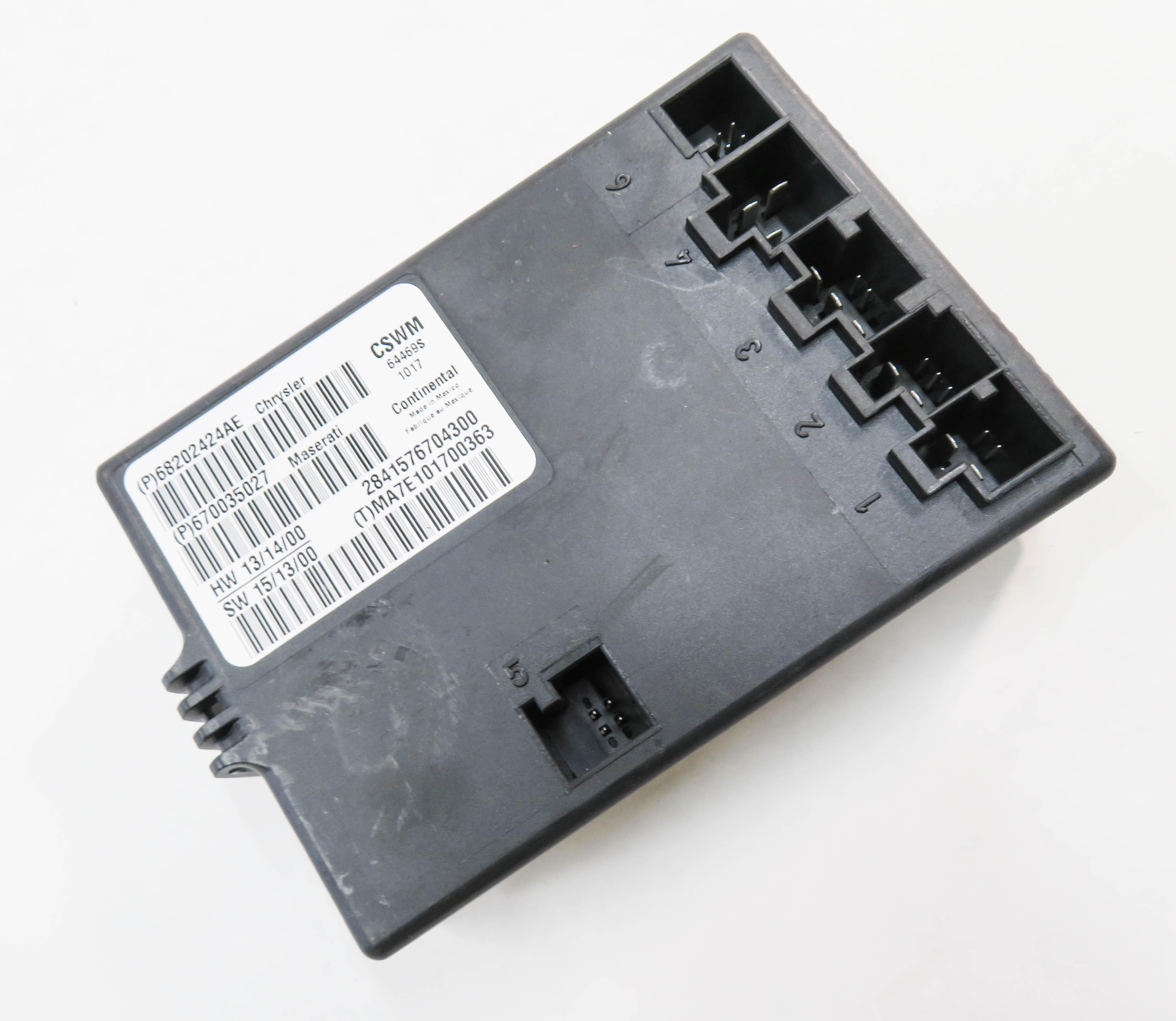 2018 MASERATI QUATTROPORTE S (M156) RIGHT FRONT PASSENGER SEAT CONTROL MODULE — exact item pictured