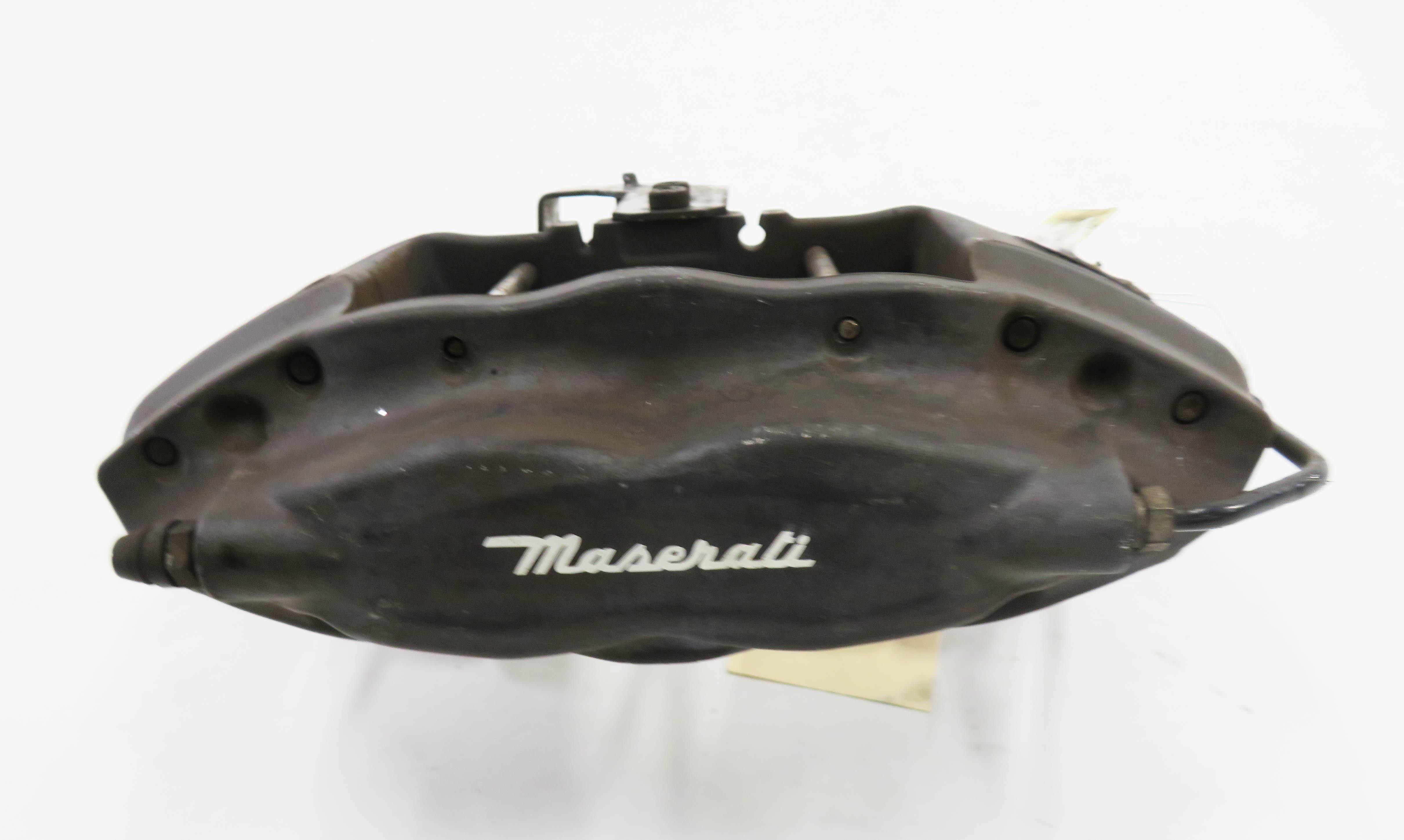 2018 MASERATI QUATTROPORTE S (M156) LEFT DRIVER REAR BRAKE CALIPER (BREMBO) — exact item pictured
