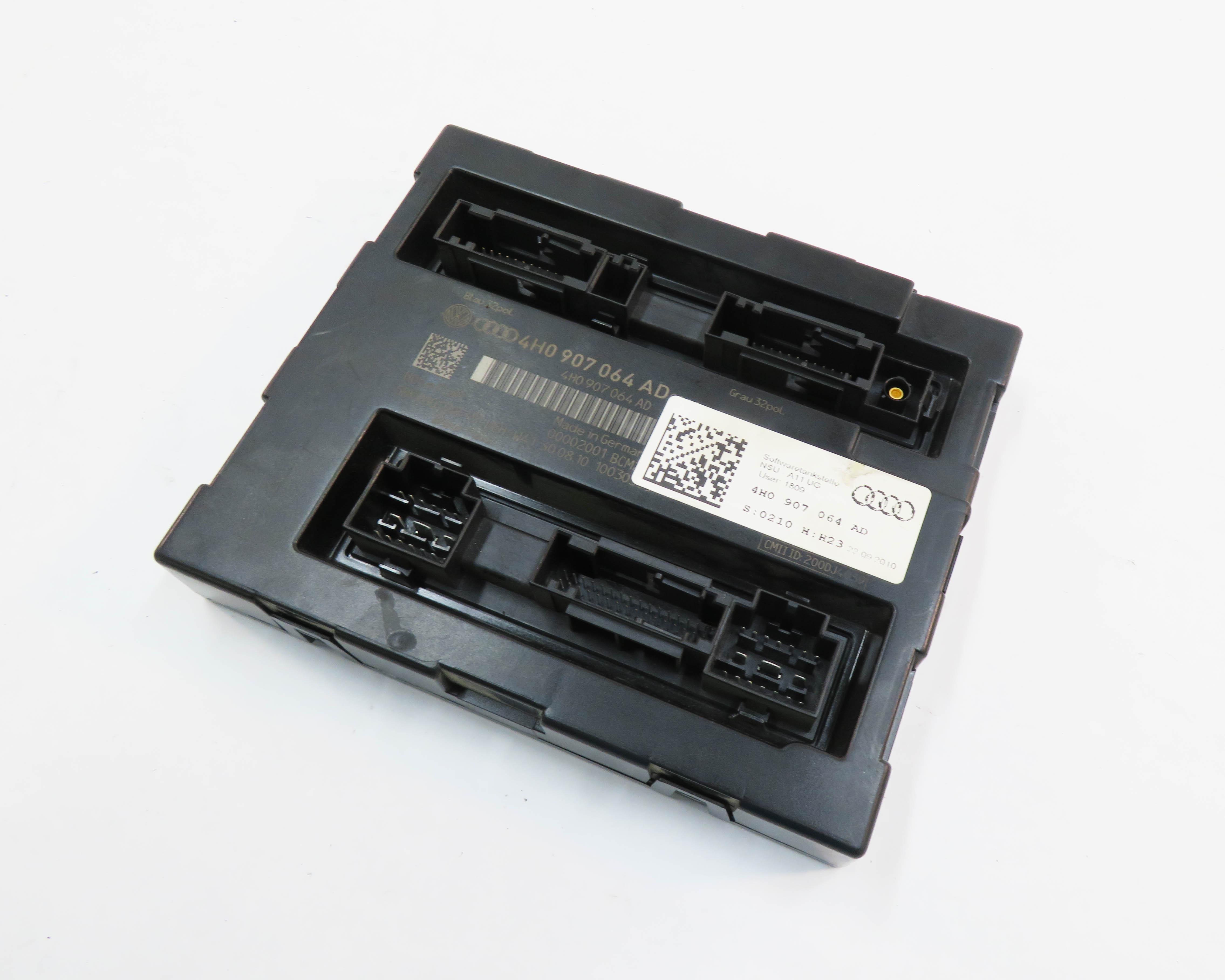 2011 AUDI A8 (D4 4H) BODY CONTROL MODULE COMFORT CONTROL MODULE — exact item pictured