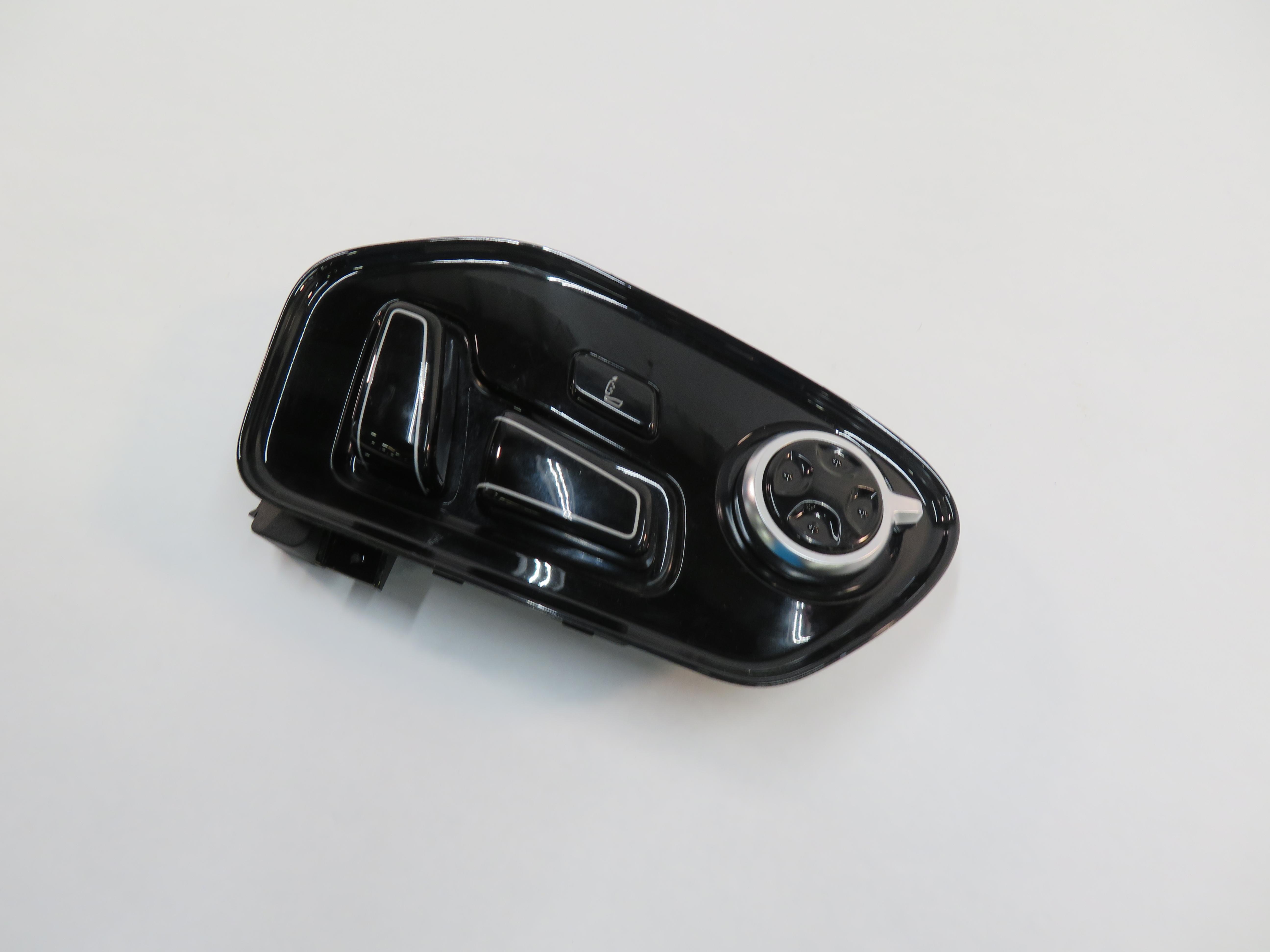 2011 AUDI A8 (D4 4H) RIGHT FRONT PASSENGER SEAT ADJUSTMENT SWITCH (BLACK) — exact item pictured