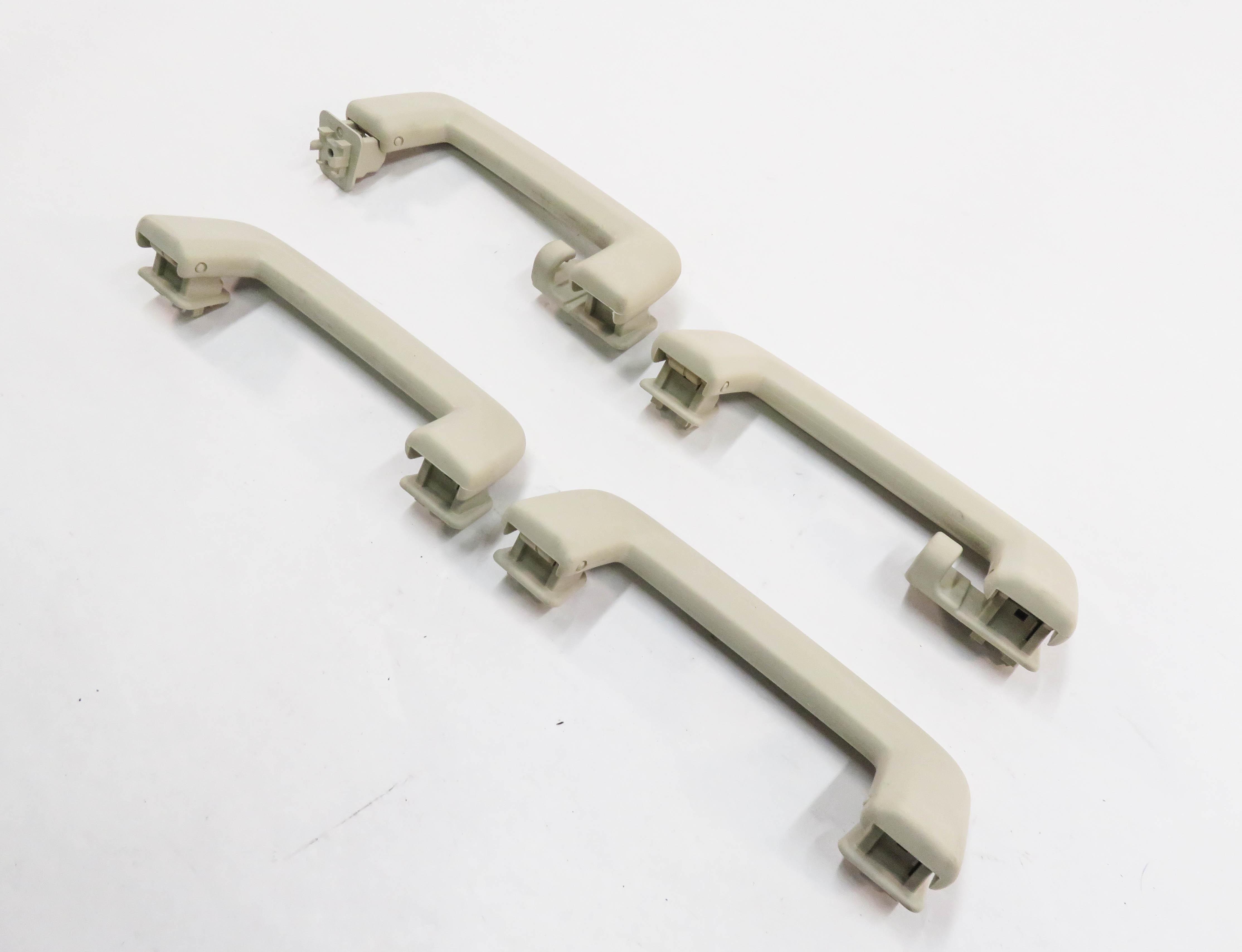 2012 RANGE ROVER SPORT (L320) FRONT REAR INTERIOR ROOF GRAB HANDLE SET (ALMOND) — exact item pictured