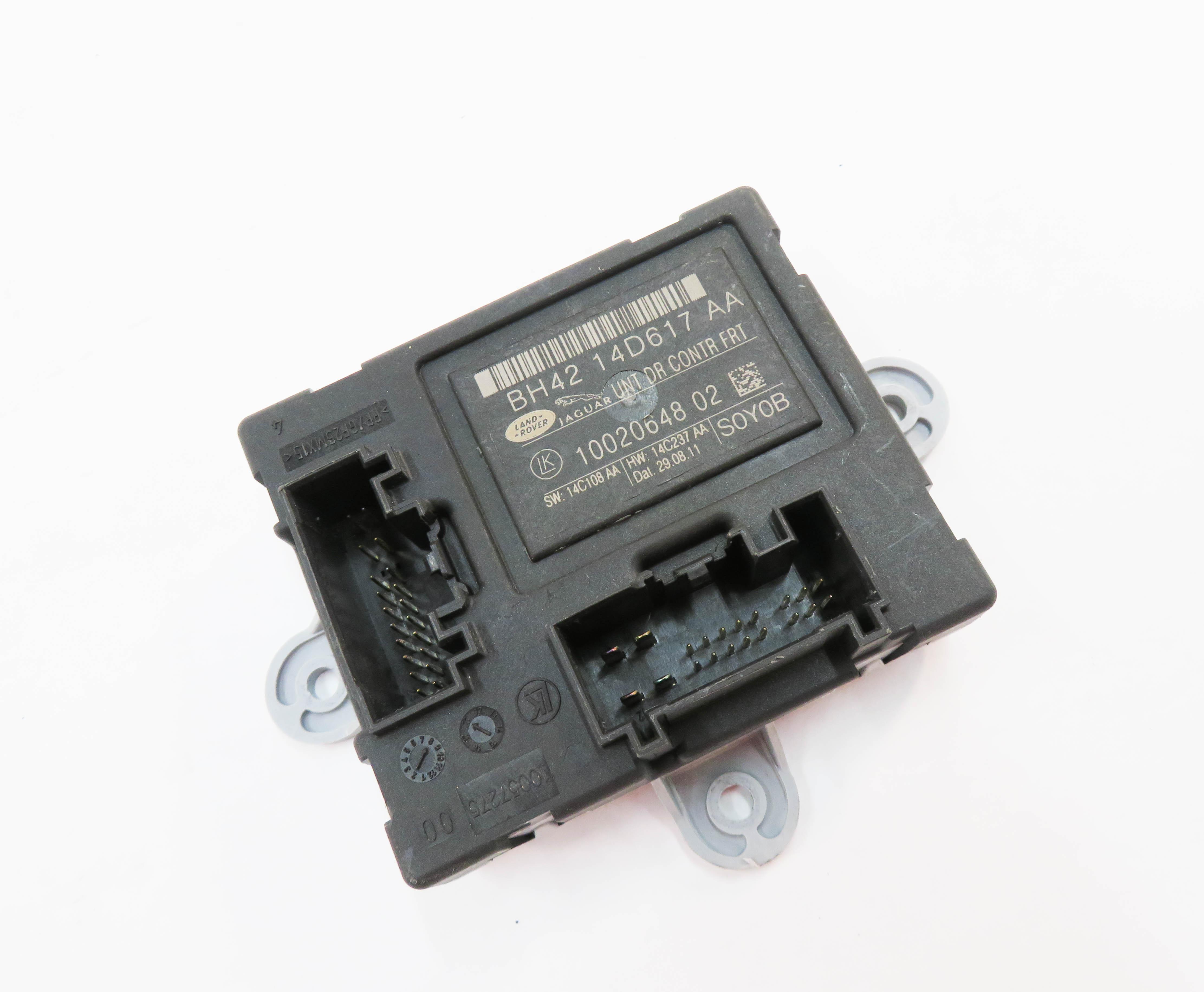 2010-2013 RANGE ROVER SPORT (L320) RIGHT FRONT PASSENGER DOOR CONTROL MODULE — exact item pictured