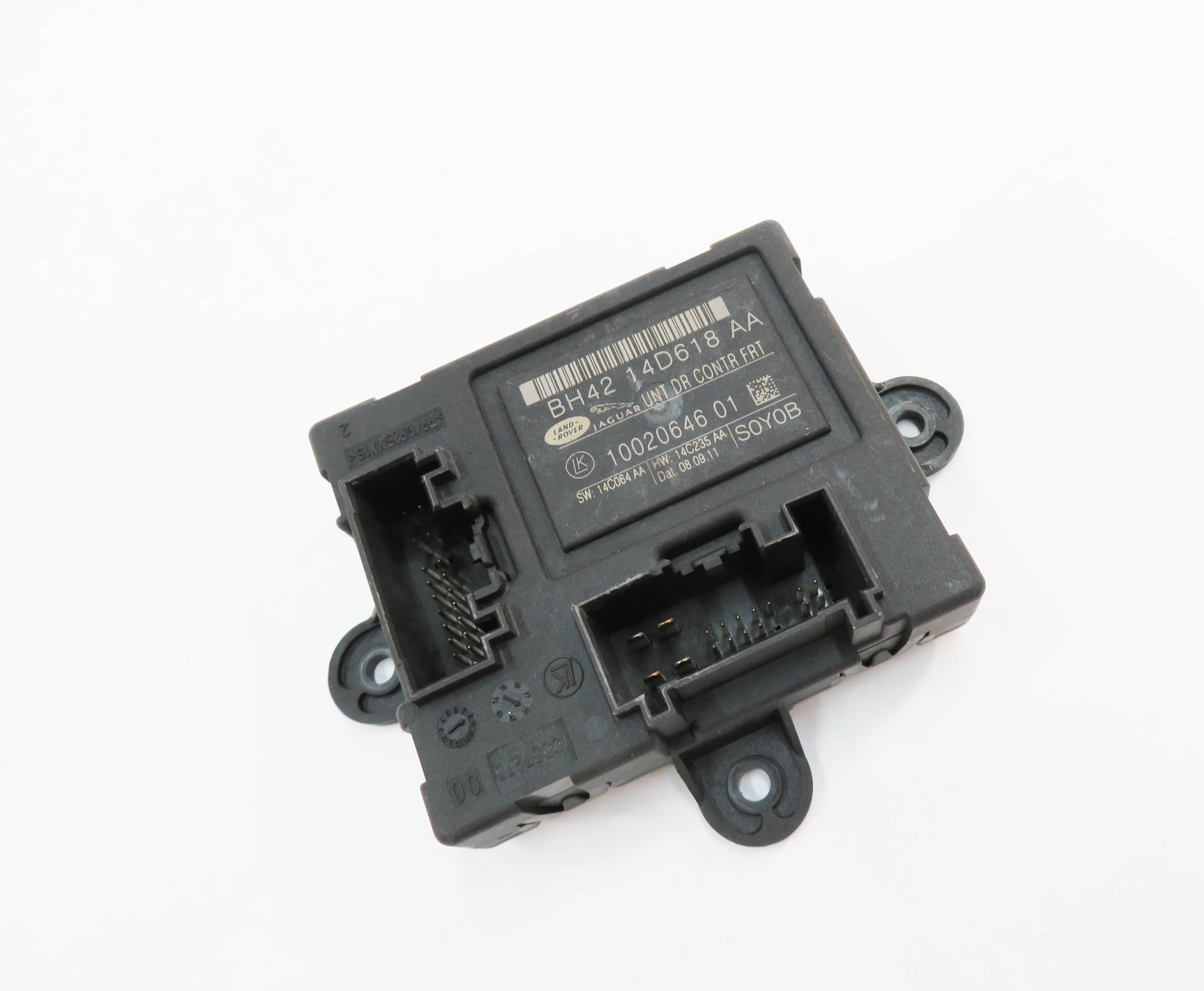 2010-2013 RANGE ROVER SPORT (L320) LEFT FRONT DRIVER DOOR CONTROL MODULE — exact item pictured