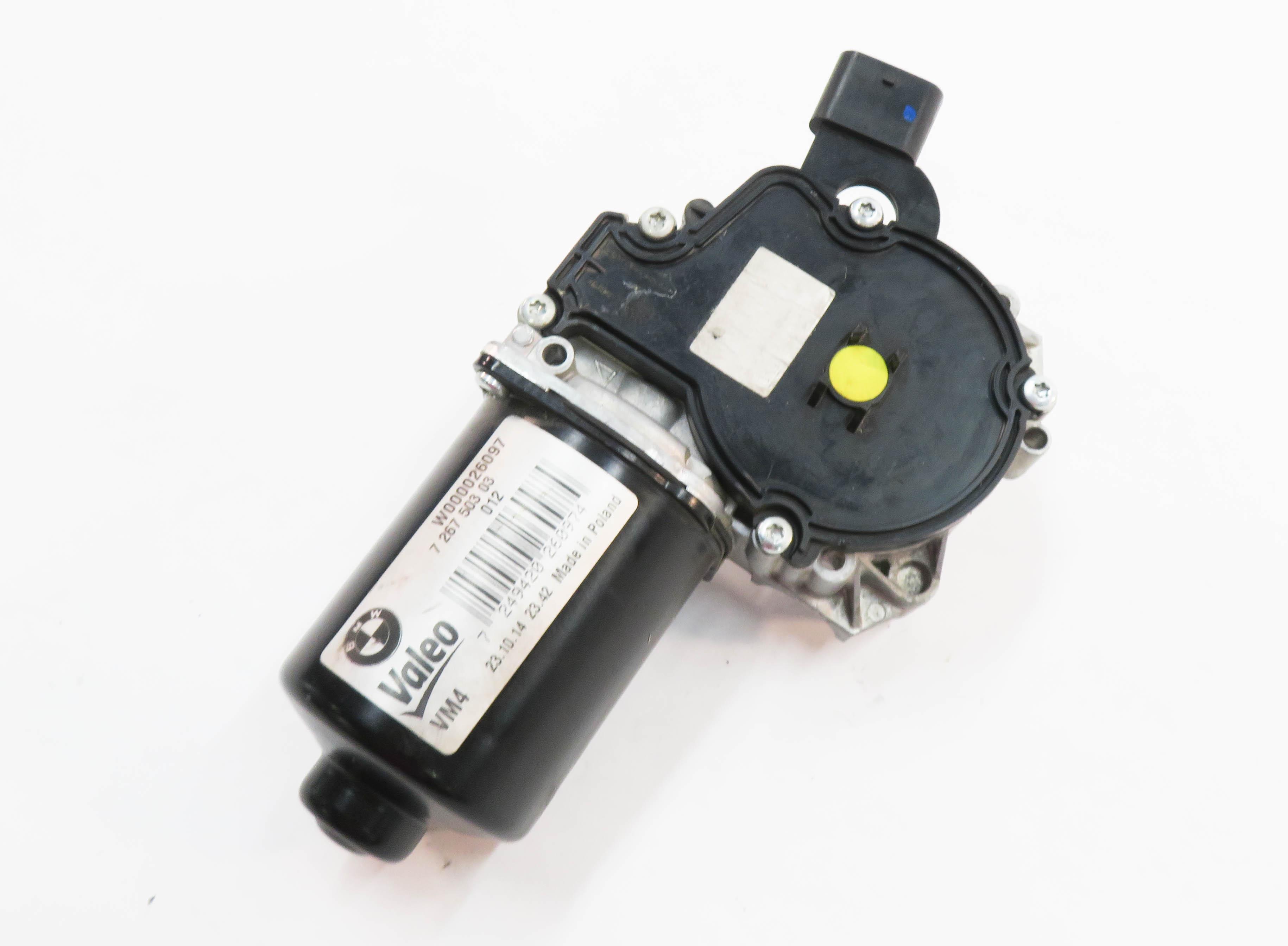 12-19 BMW 320i 328i 330i 335i 340i 428i 430i 435i 440i M3 M4 - FRONT WIPER MOTOR — exact item pictured