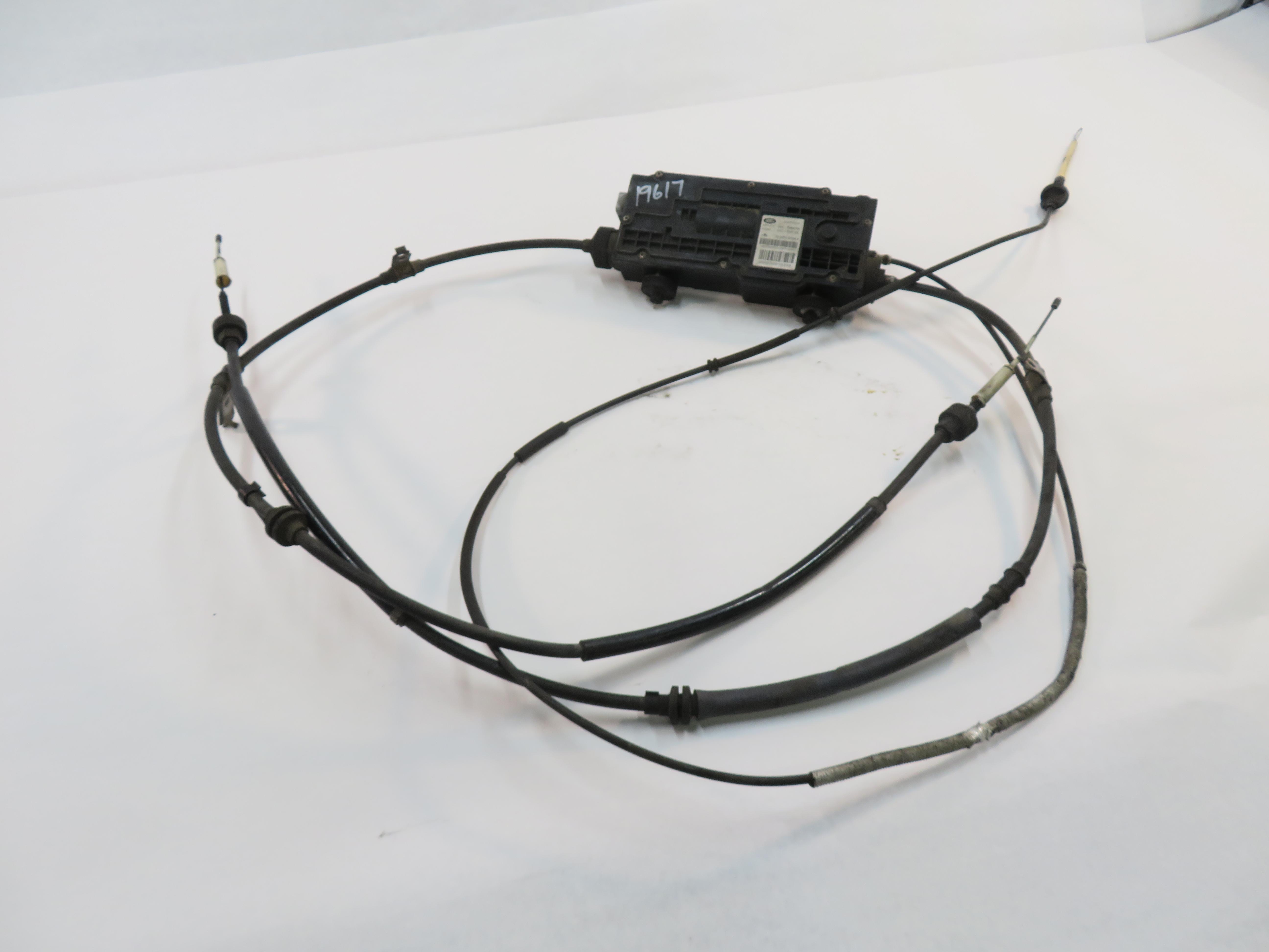 2006 RANGE ROVER SPORT (L320) EMERGENCY PARKING BRAKE ACTUATOR MOTOR w/ CABLES — exact item pictured