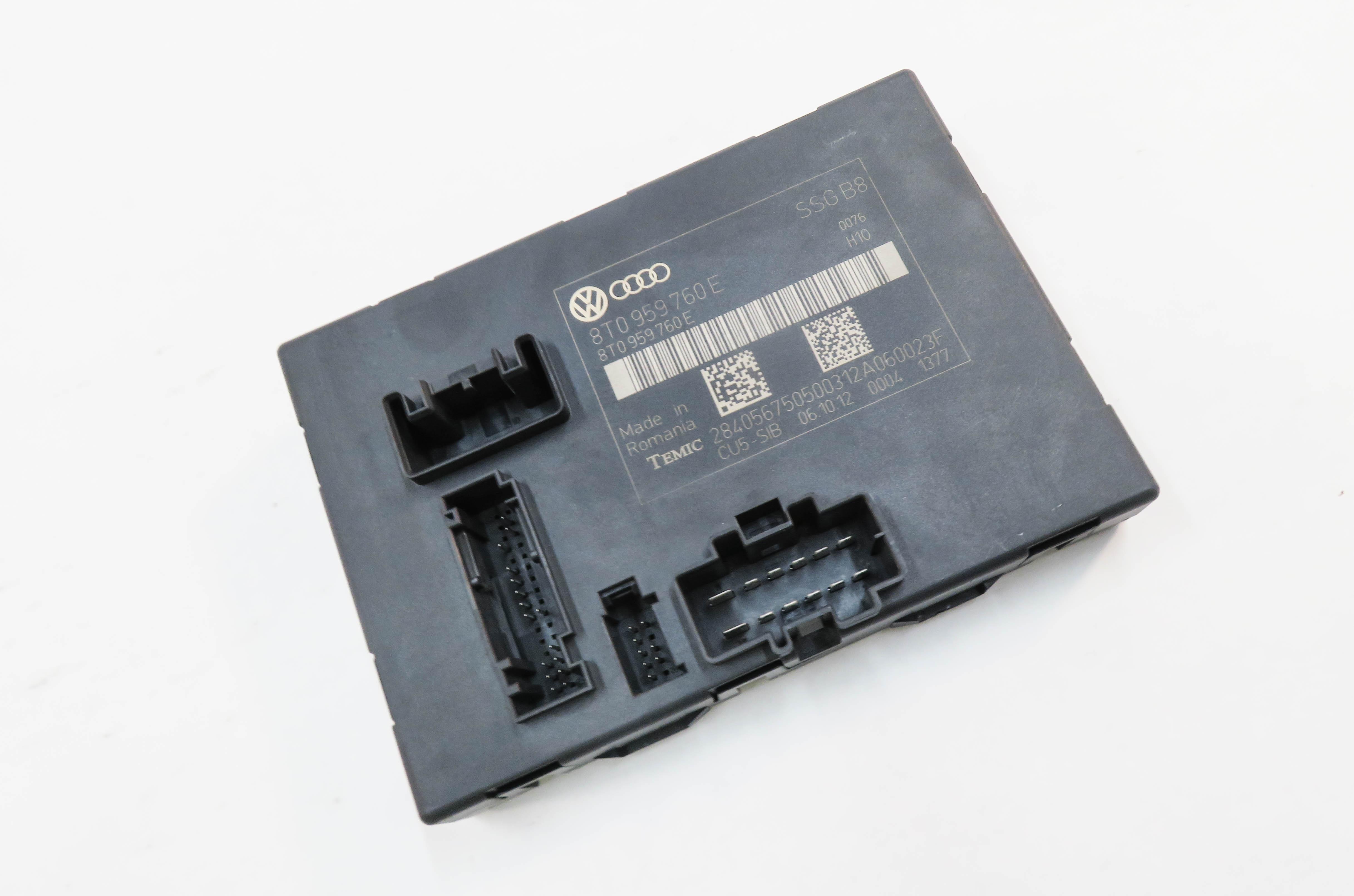 2010-2017 AUDI A5 S5 RS5 (B8 8T) LEFT FRONT DRIVER MEMORY SEAT CONTROL MODULE — exact item pictured