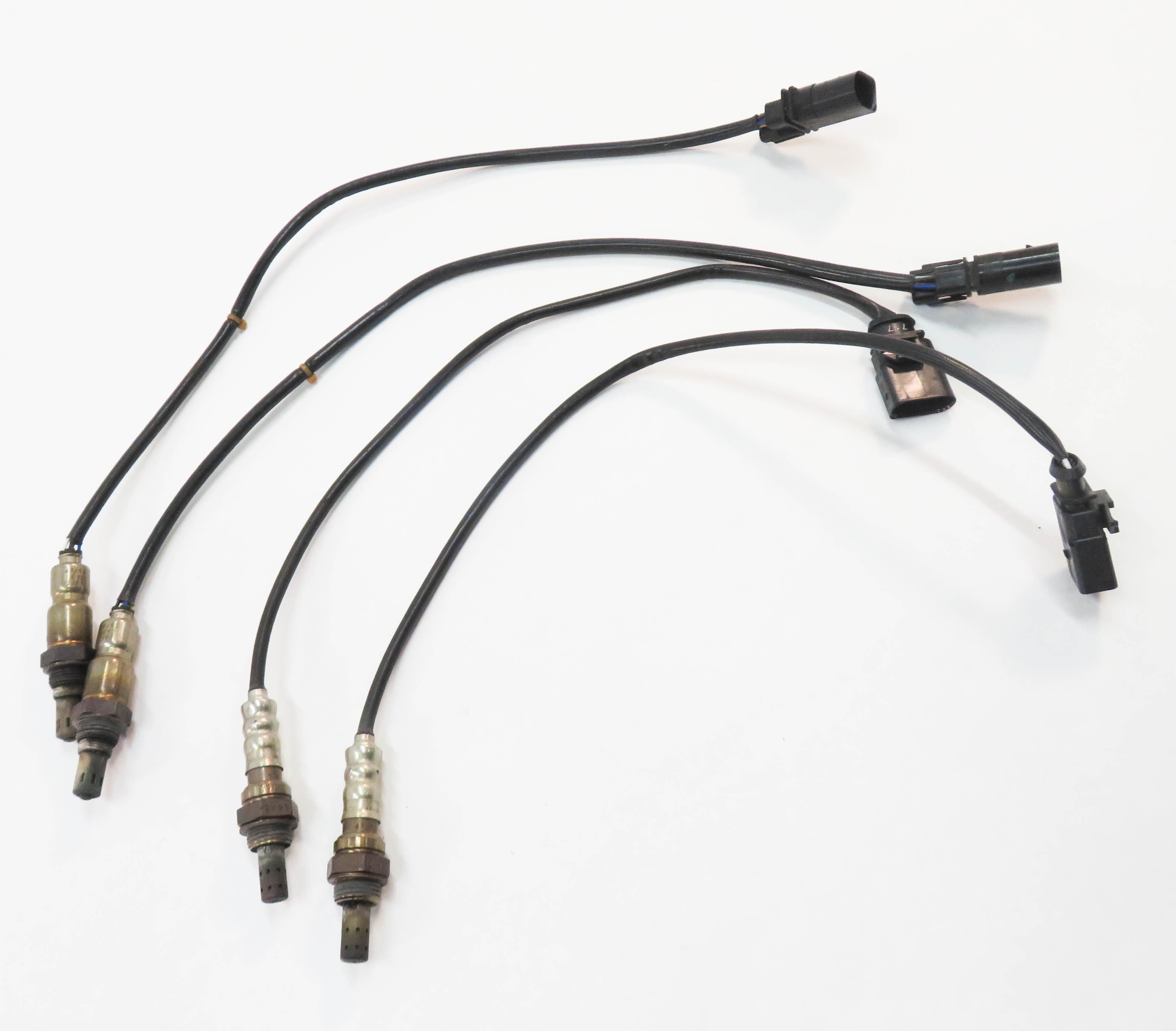 2013 AUDI S4 (B8 8K) 3.0L - PRE / POST CAT O2 OXYGEN LAMBDA PROBE SENSOR SET-4 — exact item pictured