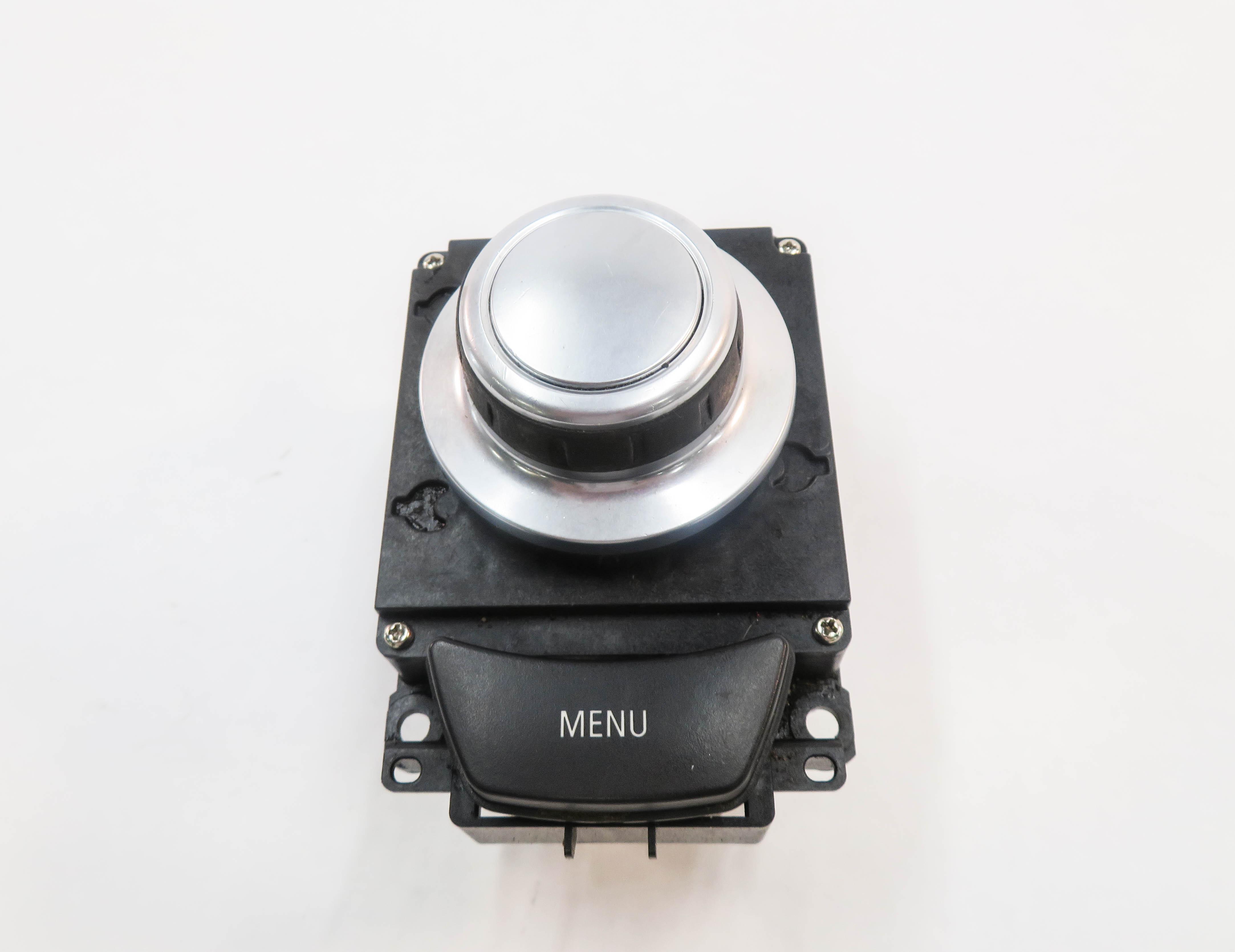 2009 BMW X5 (E70) RADIO STEREO GPS MEDIA NAVIGATION i-DRIVE CONTROL KNOB SWITCH — exact item pictured