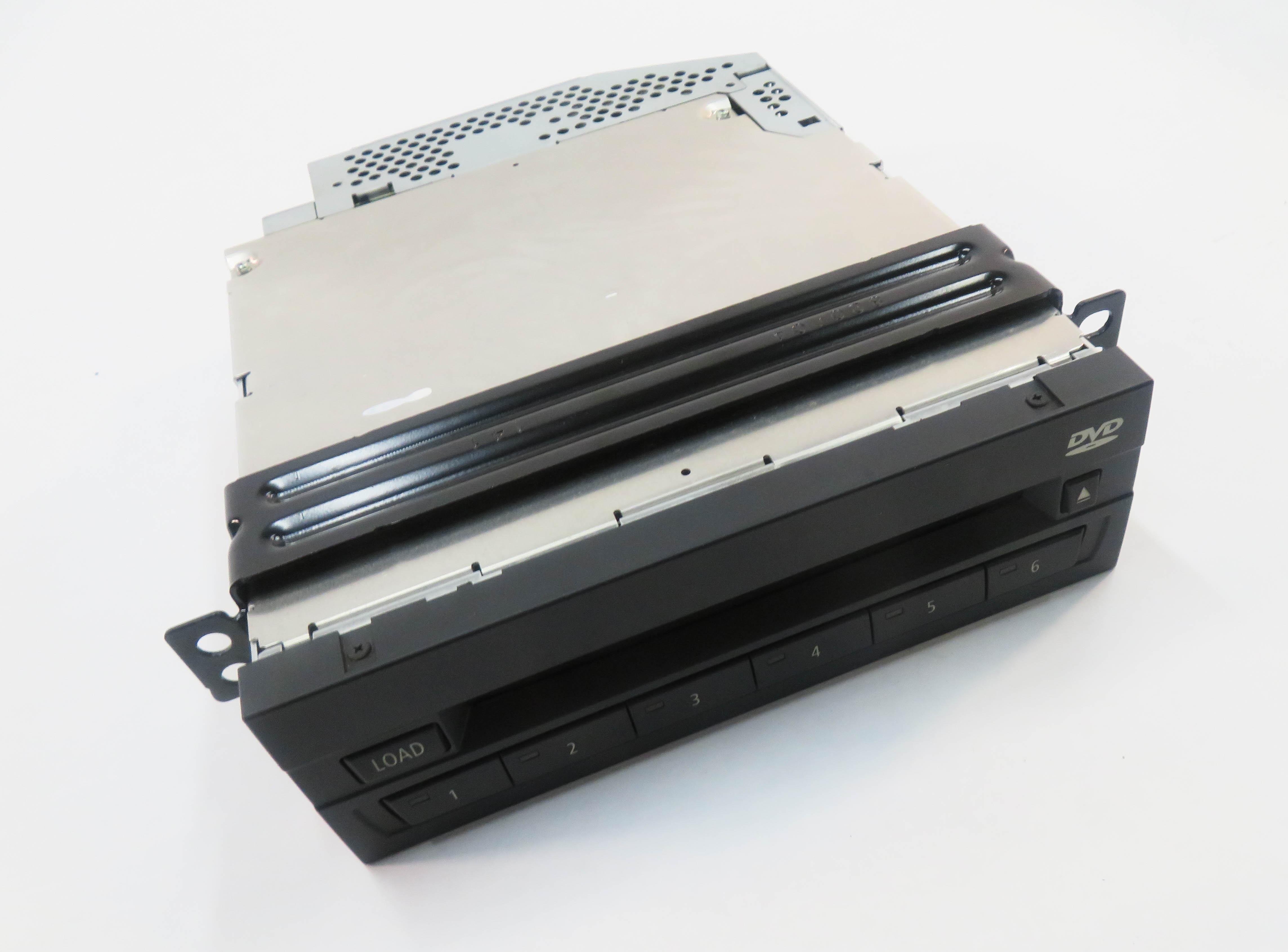 2008-2010 BMW 750i X5 X6 Z4 (F01 E70 E71 E89) VIDEO PLAYER 6-DISC DVD CHANGER — exact item pictured