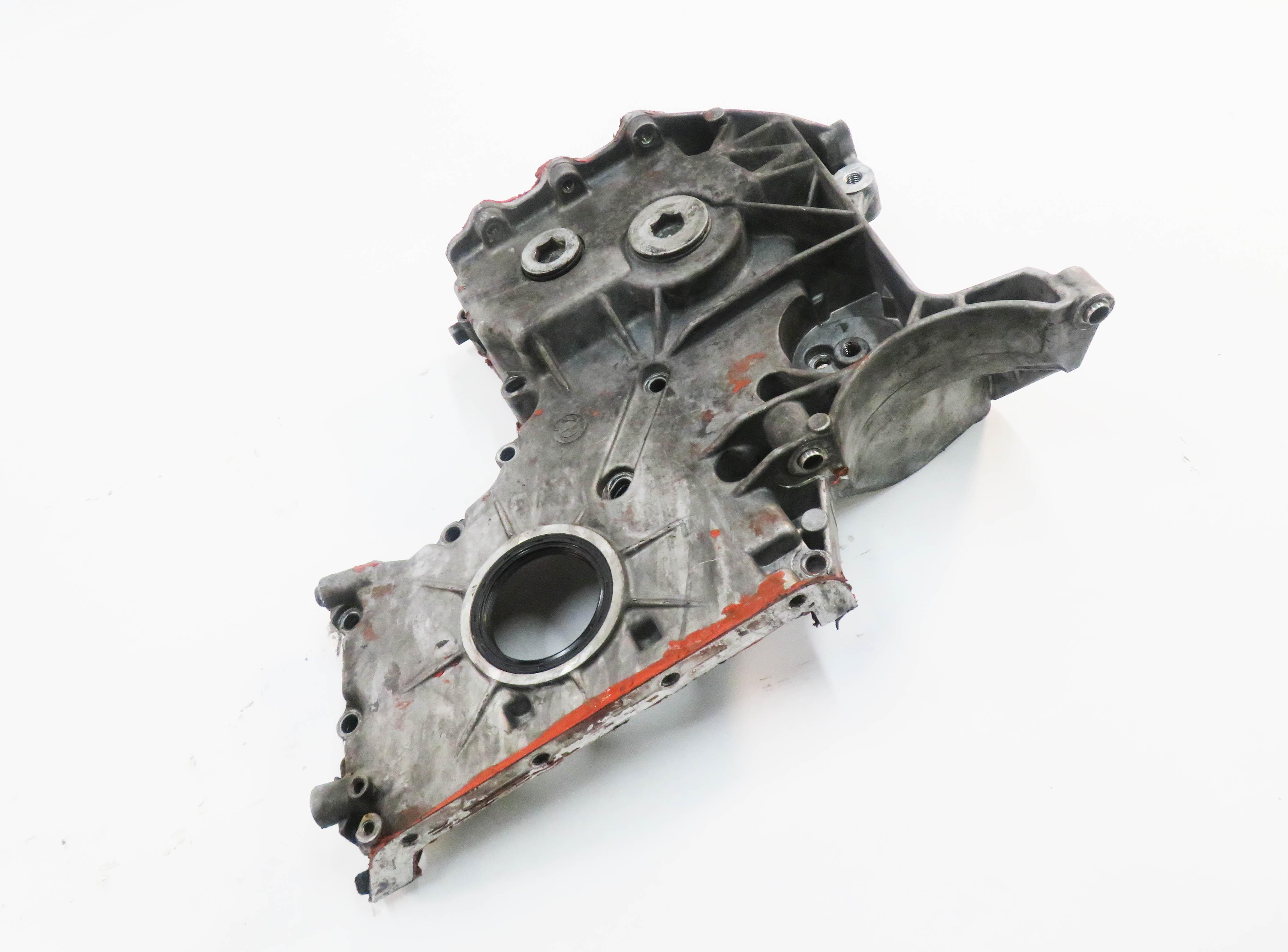 2009-2013 BMW X5 (E70) 3.0L M57Y TURBO DIESEL ENGINE - LOWER TIMING COVER — exact item pictured