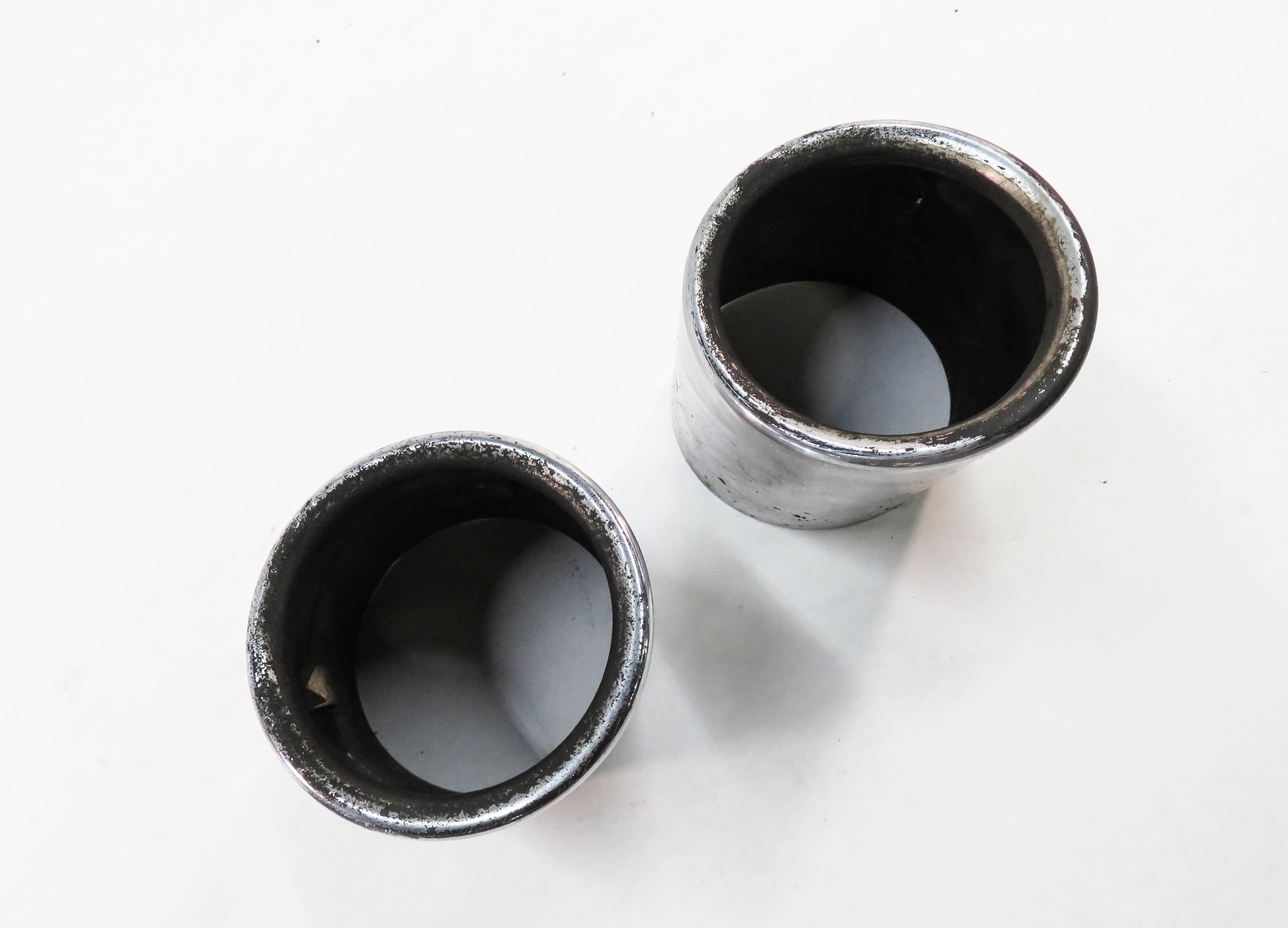 11-16 BMW 535i (F10) 3.0L TURBO N55 ENGINE MUFFLER PIPE EXHAUST TIP SET-2 — exact item pictured