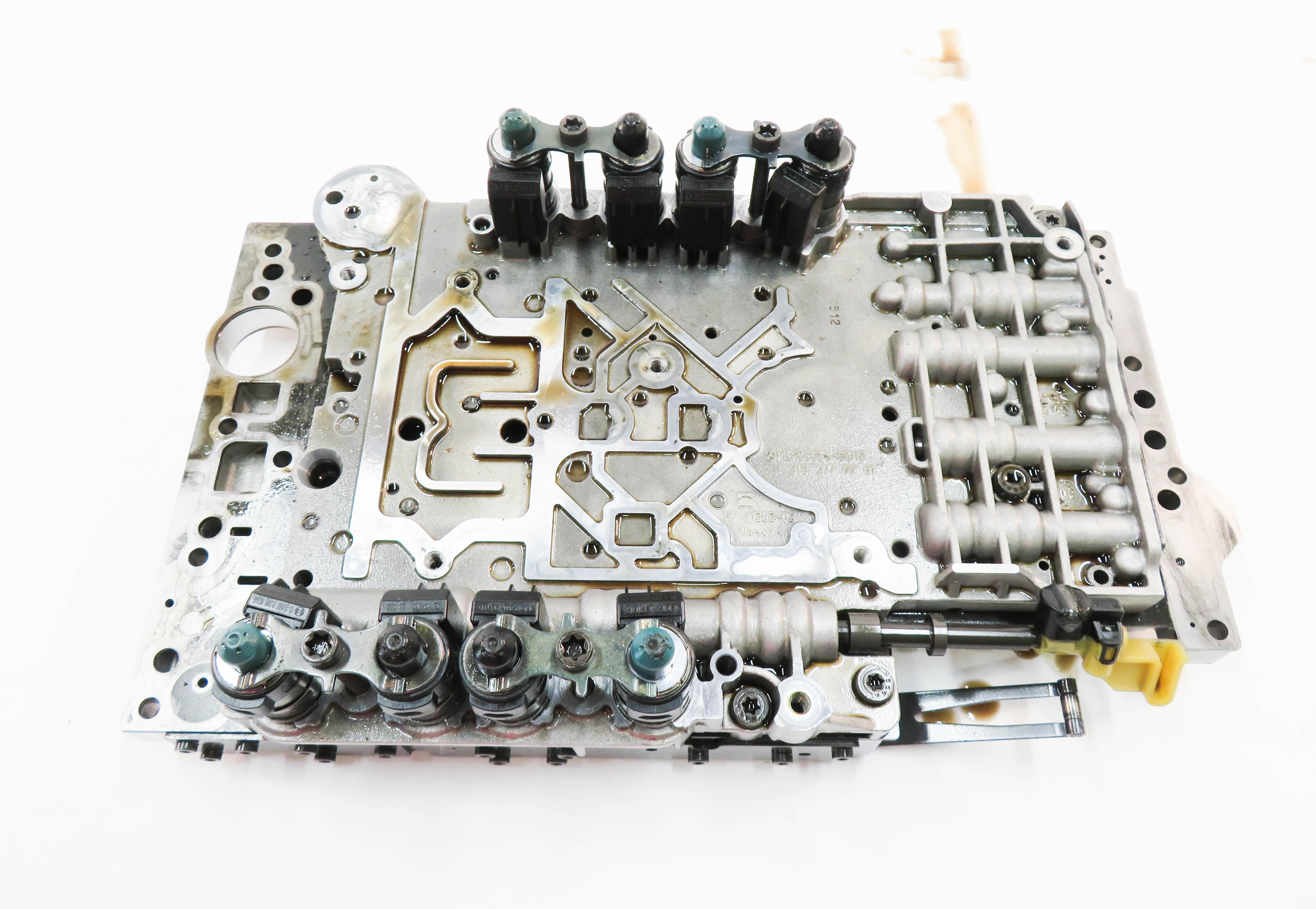 2013 MERCEDES GL450 GL550 ML550 (W166 X166) 722.9 TRANSMISSION VALVE BODY BLOCK — exact item pictured