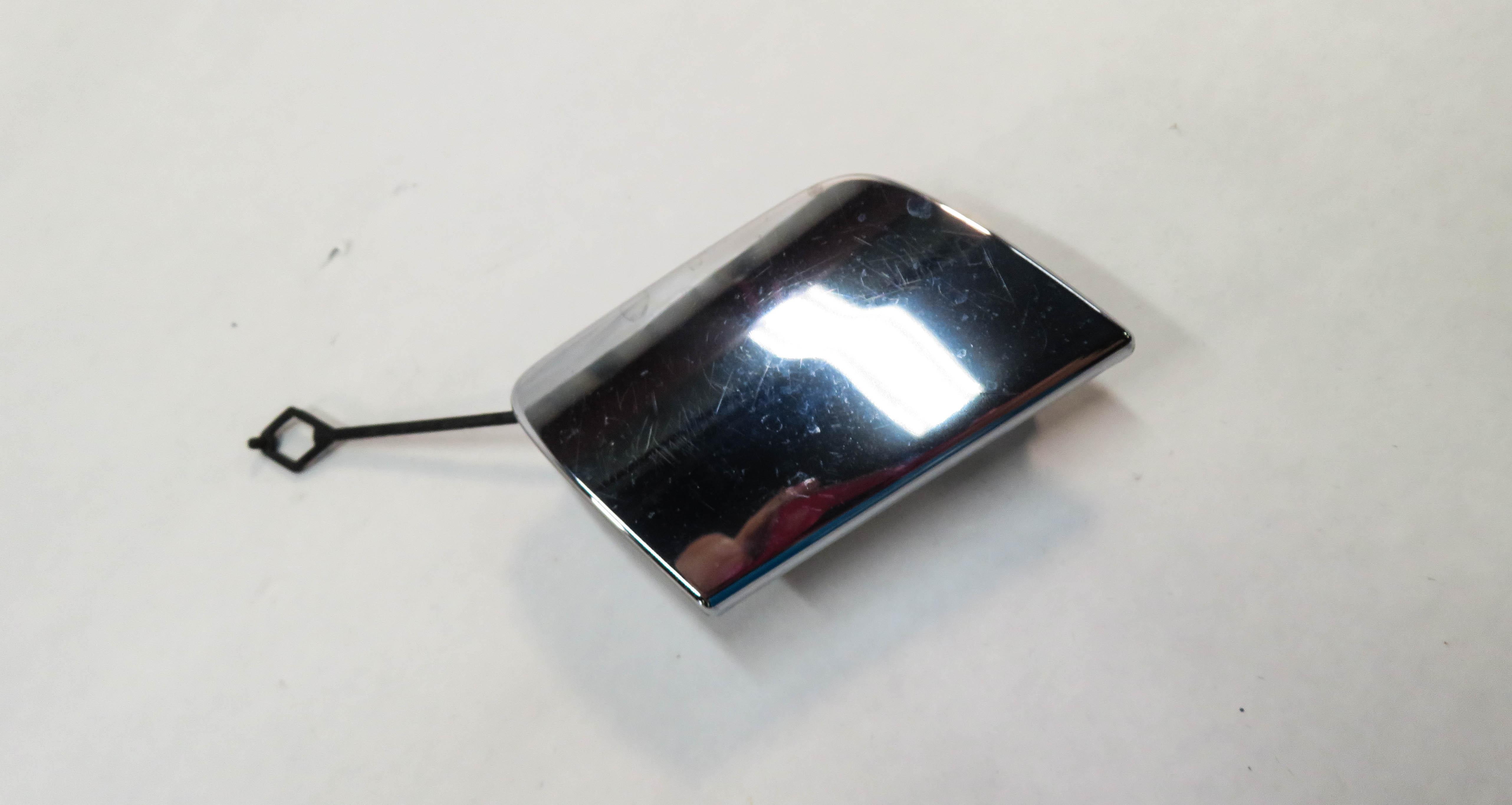 2013 MERCEDES GL450 (X166) REAR TOW HOOK COVER TRIM (CHROME) — exact item pictured
