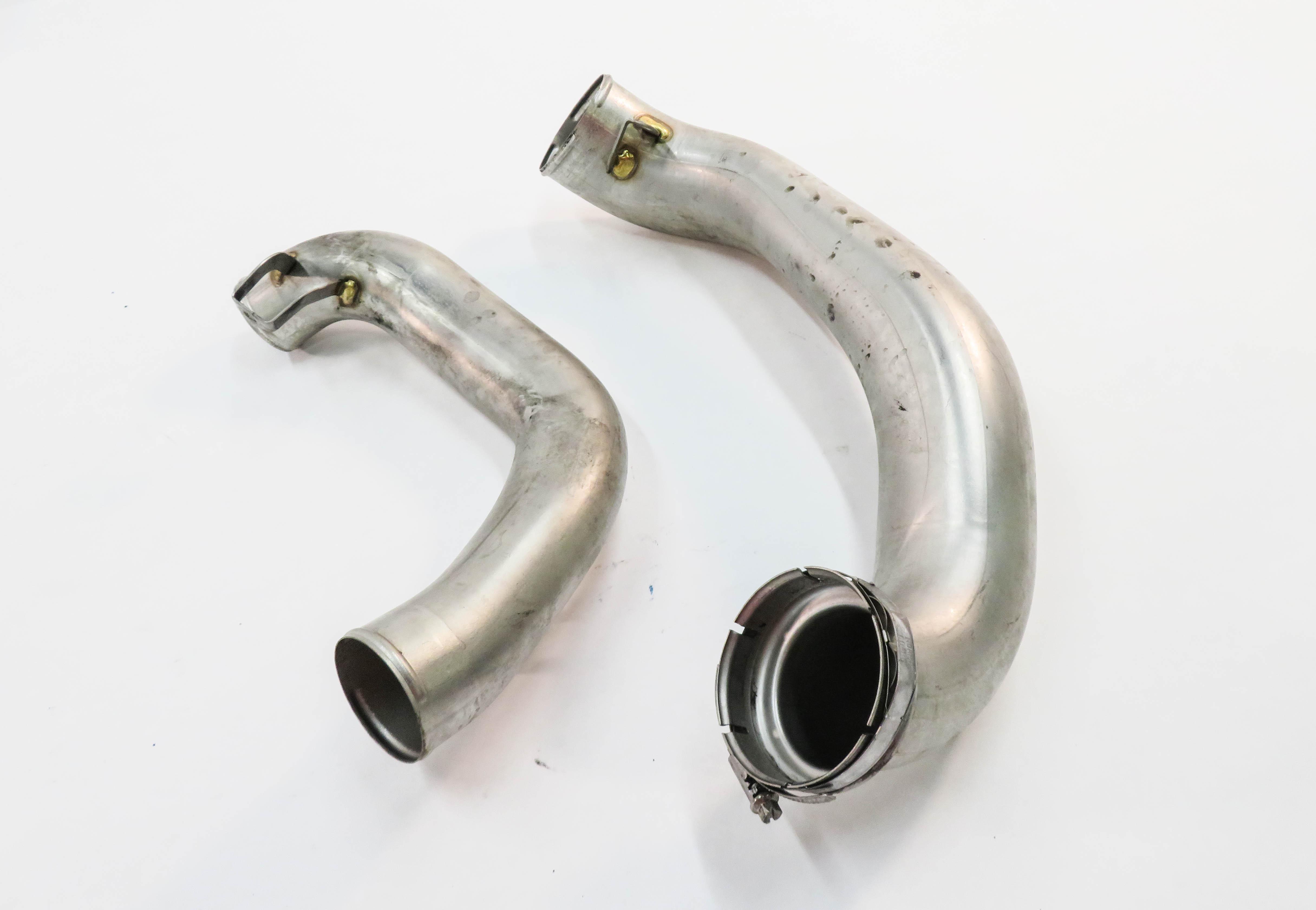 2013 MERCEDES GL450 (X166) 4.6L M278 ENGINE - RIGHT AIR INTAKE PIPE SET-2 — exact item pictured