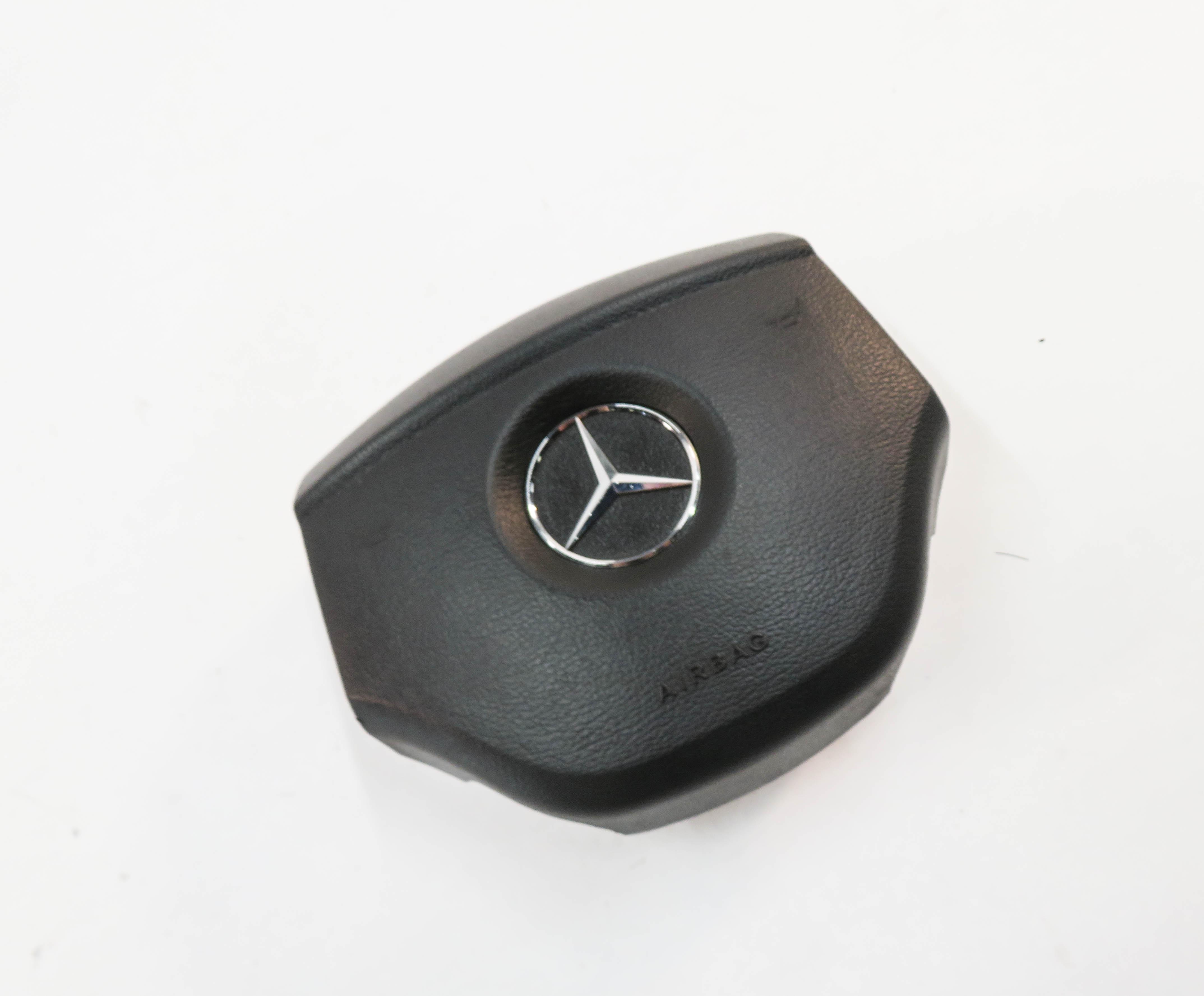 06-09 MERCEDES GL320 GL450 ML350 R350 (W164 X164) STEERING WHEEL AIRBAG (BLACK) — exact item pictured
