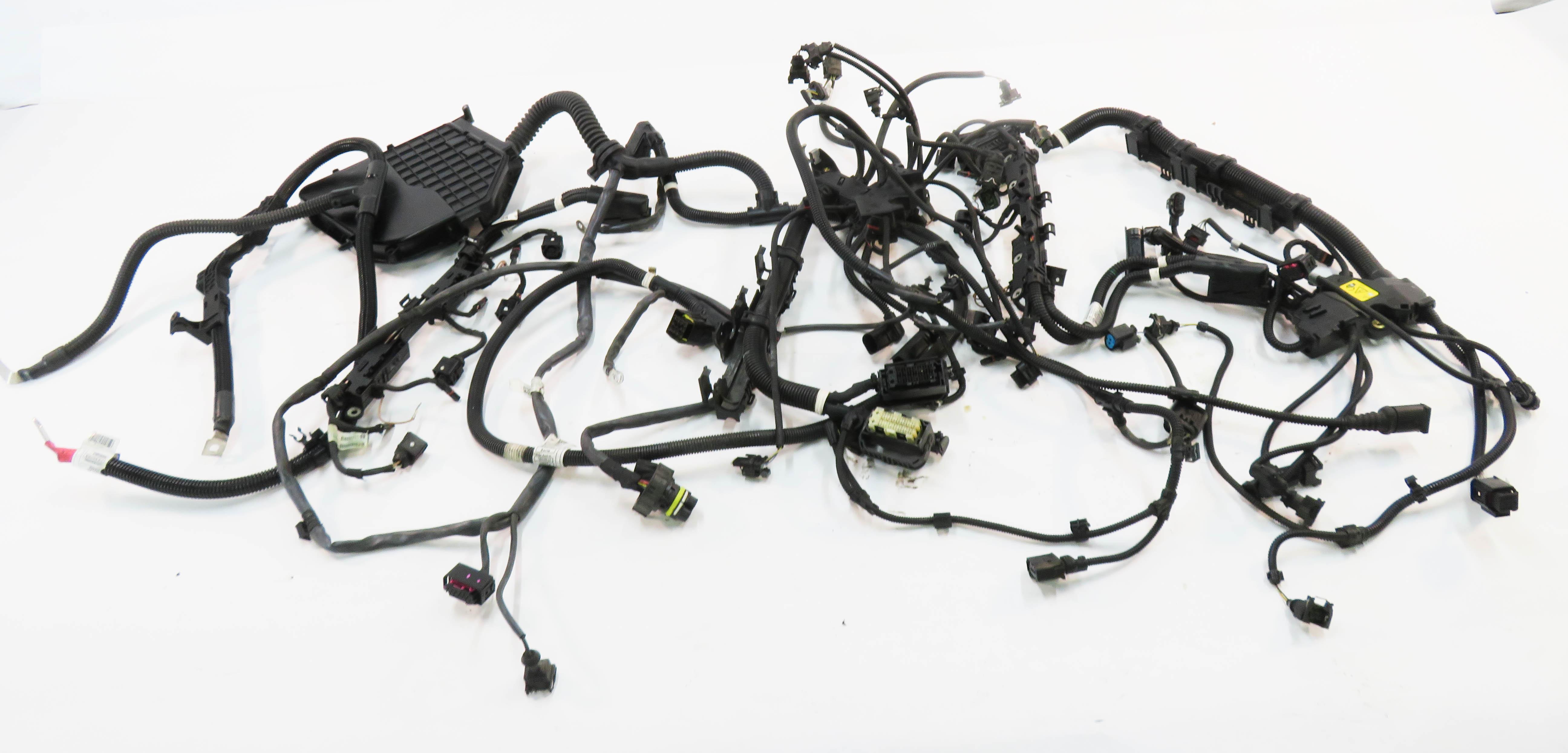 2017 BMW M6 ///M (F13) 4.4L S63B V8 ENGINE WIRE WIRING HARNESS LOOM — exact item pictured