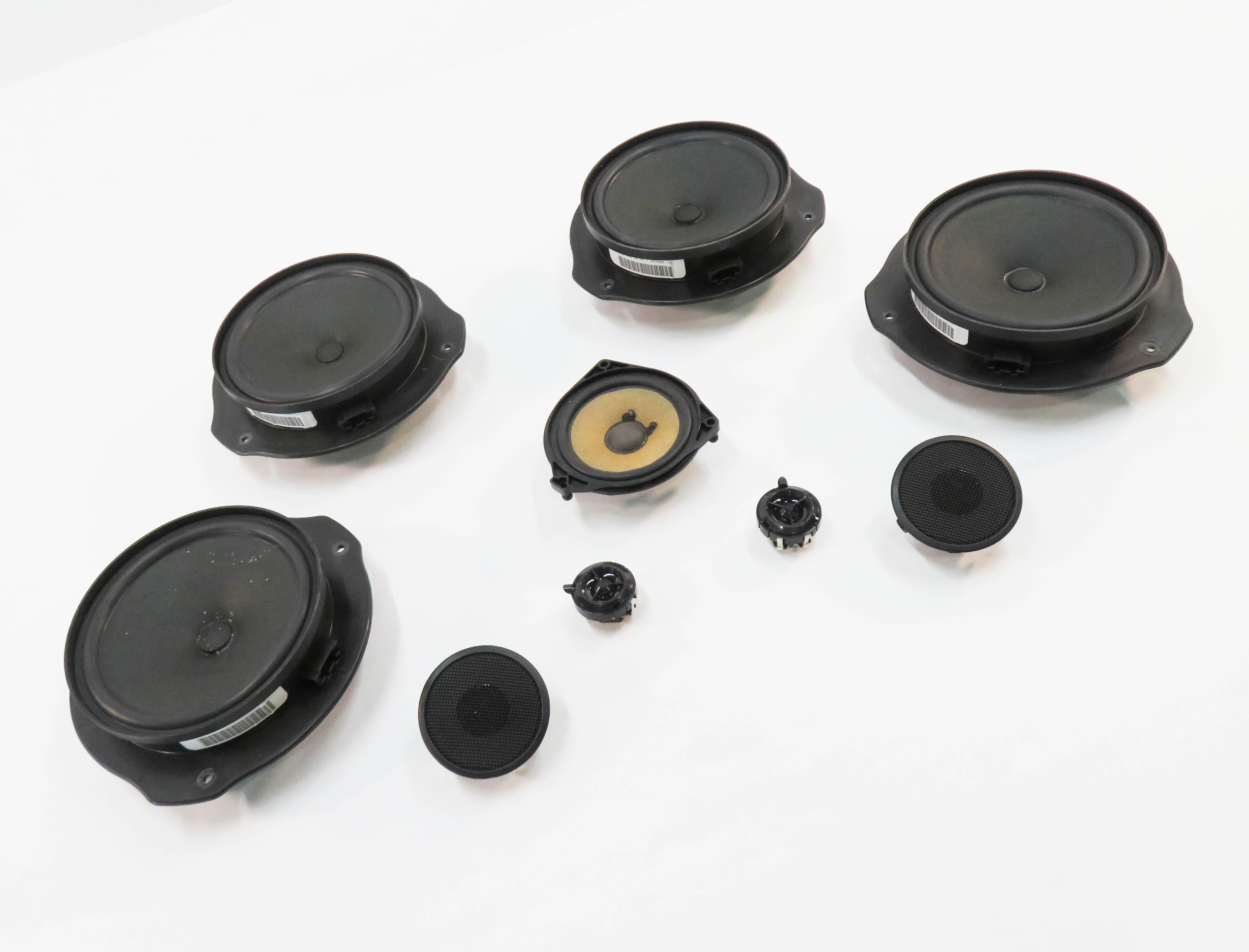 2013 MERCEDES GL450 (X166) RADIO STEREO AUDIO SUB SUBWOOFER SPEAKER SET-9 — exact item pictured