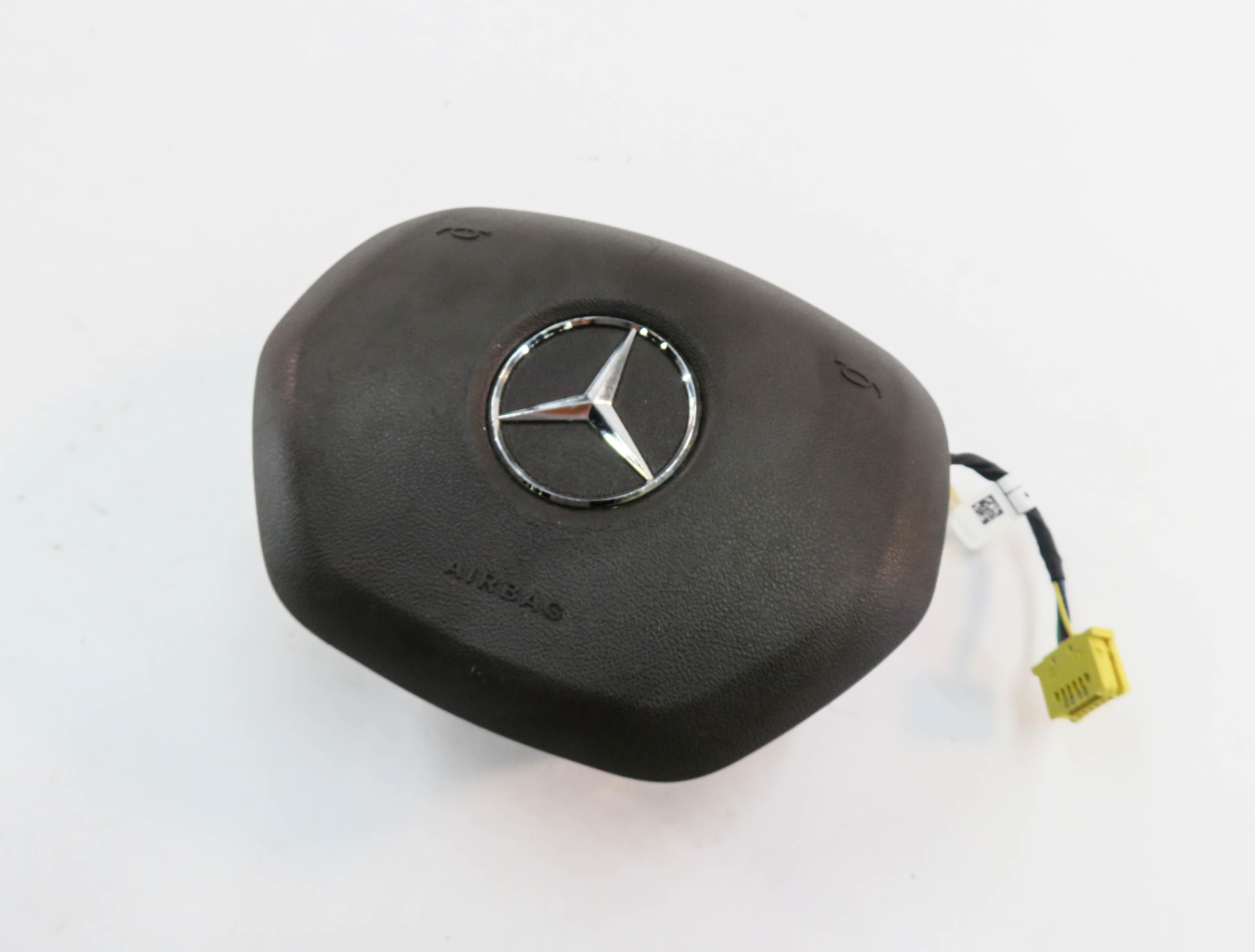 12-18 MERCEDES G550 GL350 GL450 GL550 ML350 ML550 STEERING WHEEL AIRBAG (BROWN) — exact item pictured