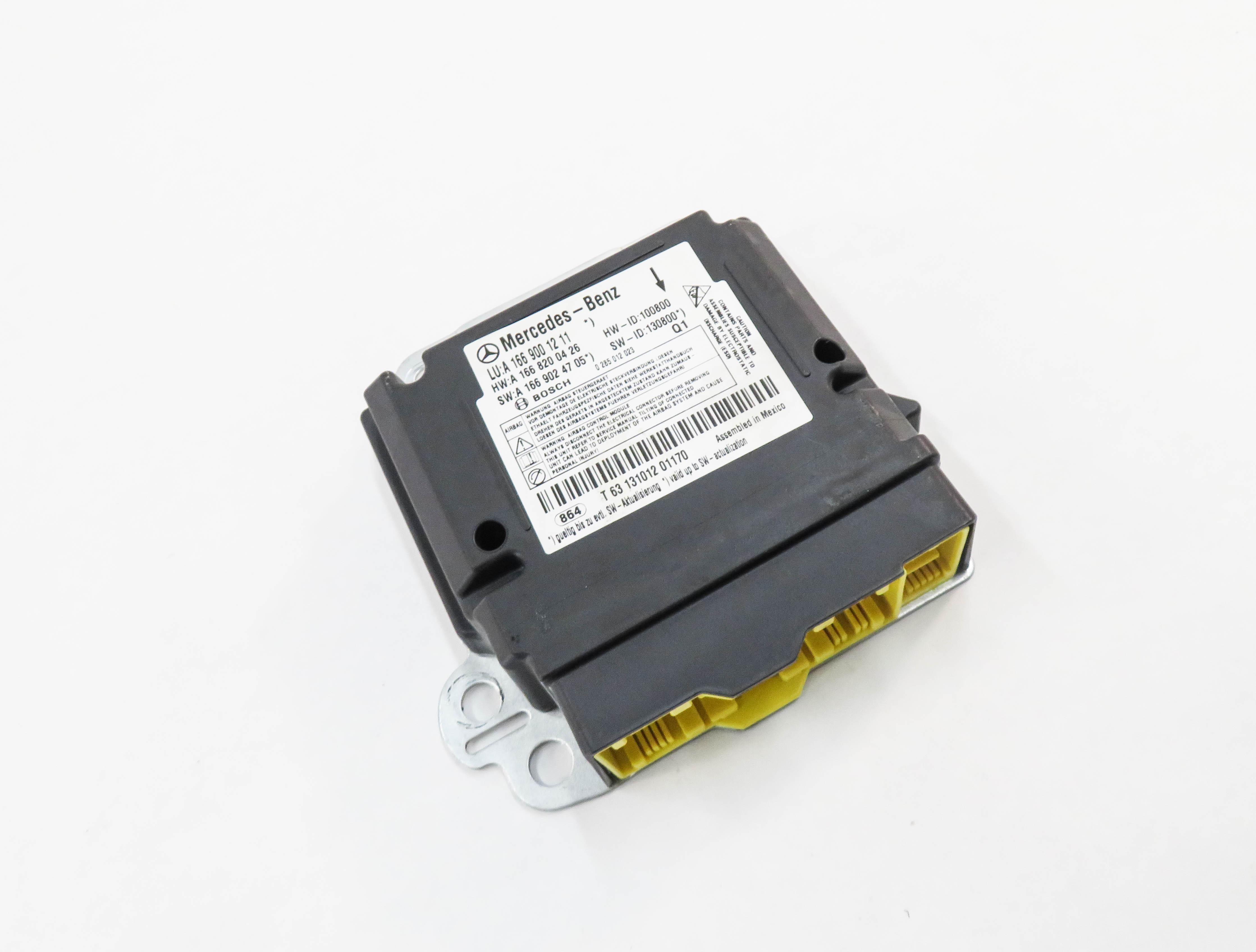 2013-2014 MERCEDES G GL GLS ML CLASS (W166 W463 X166) SRS BAG CRASH MODULE — exact item pictured