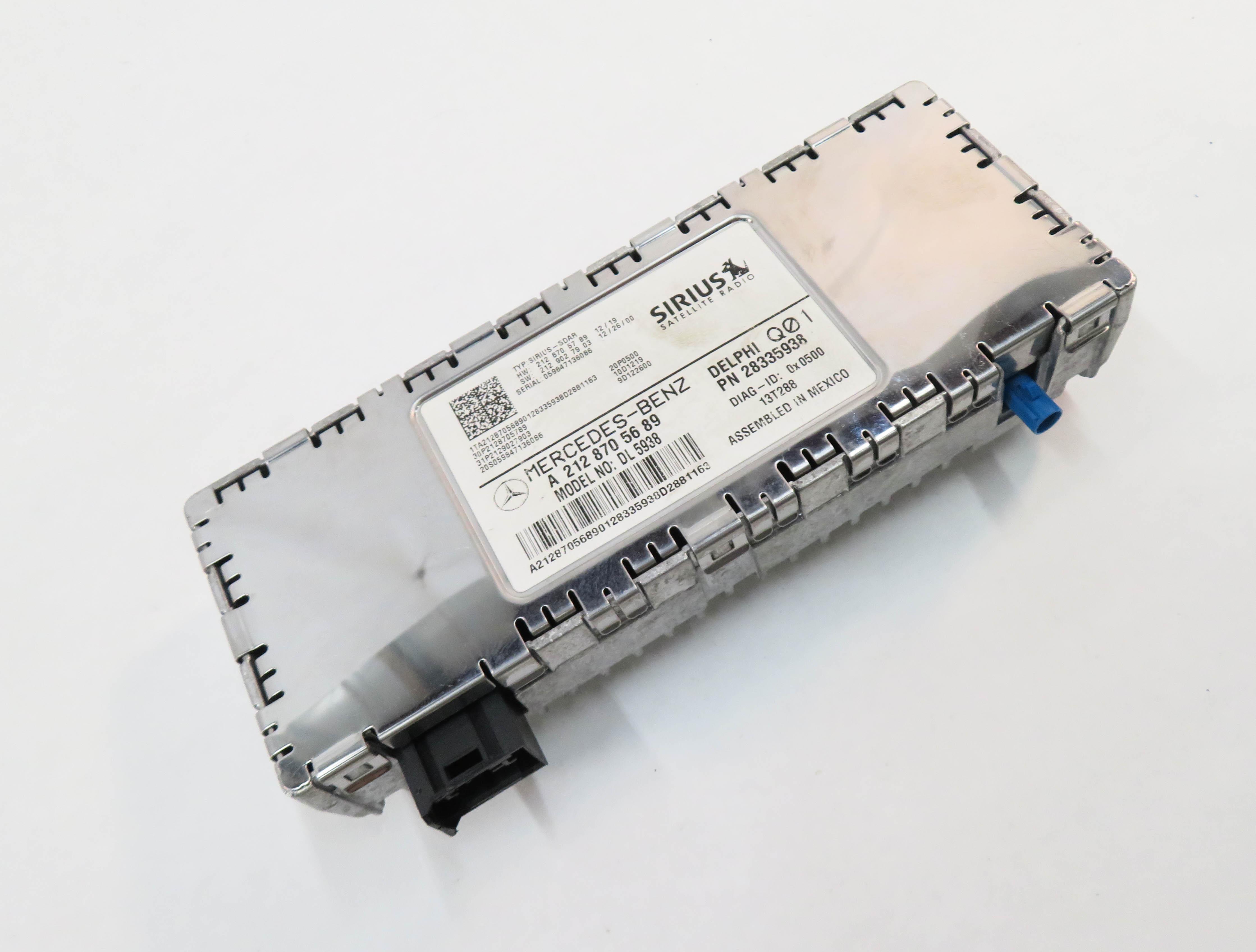 13-16 MERCEDES C300 C350 E300 E350 E550 GL350 GL450 - SIRIUS SATELLITE MODULE — exact item pictured